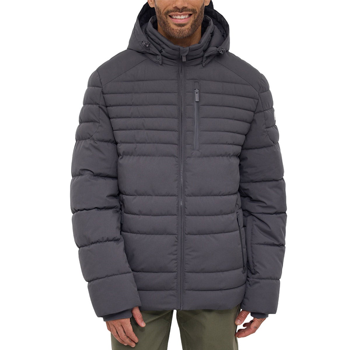 Bench. Men's Long Parka Jacket