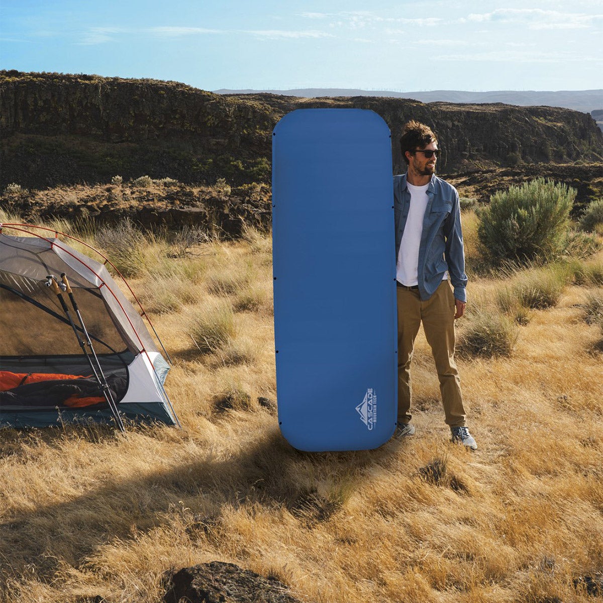 Cascade Mountain Tech Deluxe Self-Inflating Sleeping Pad