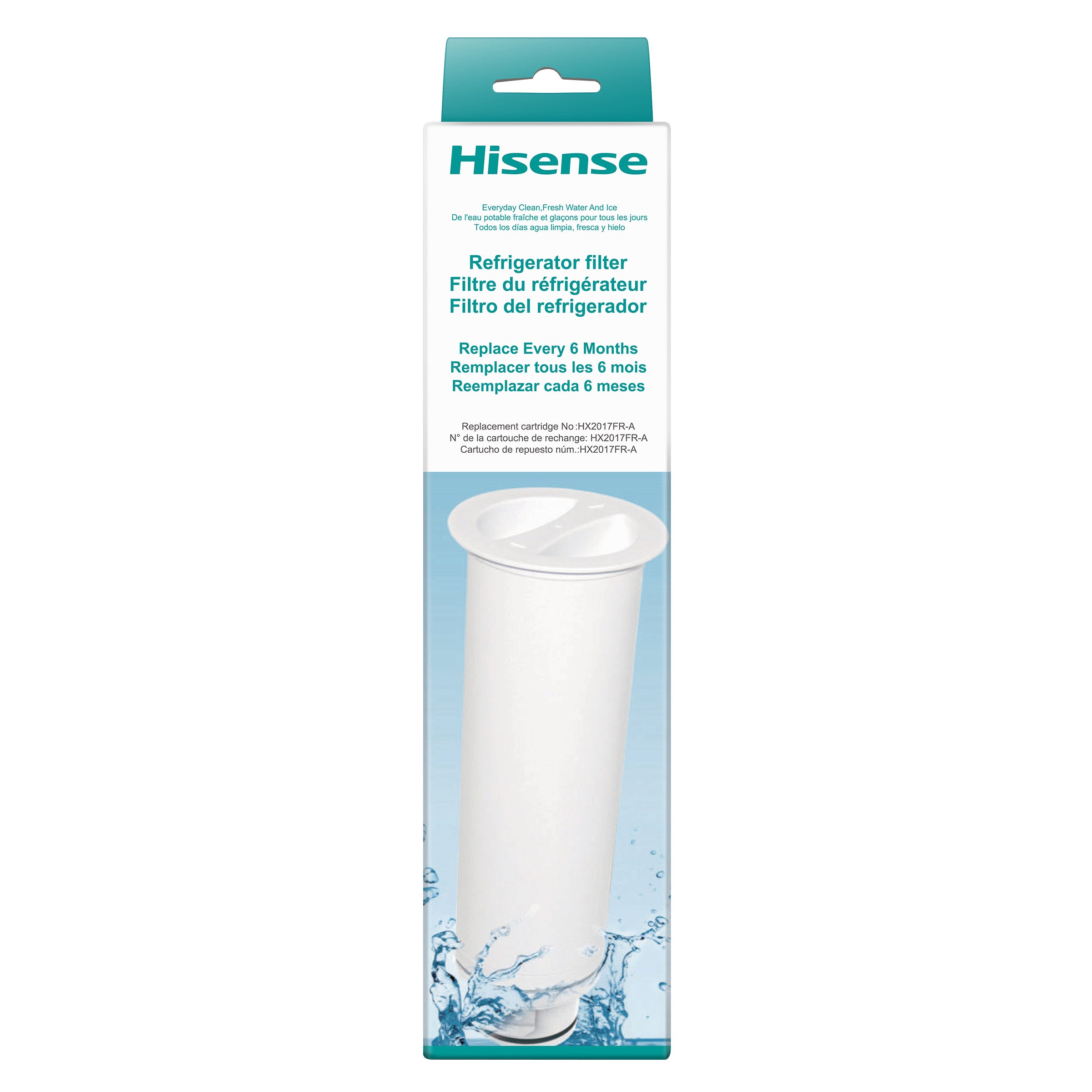 Hisense HX2017F-A Gen 1 Water Filter, 4-pack