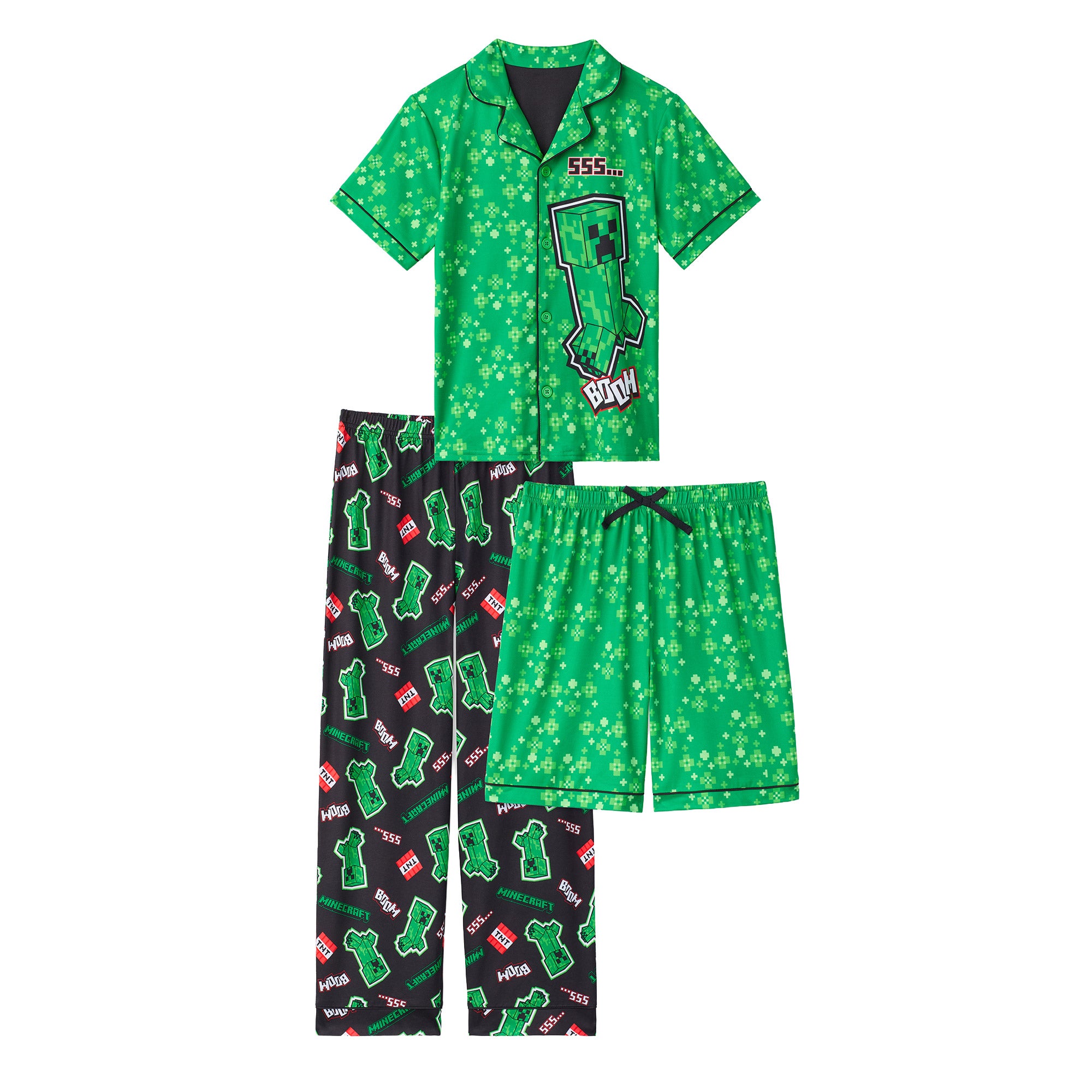 Character Youth 3-piece Pajama Set