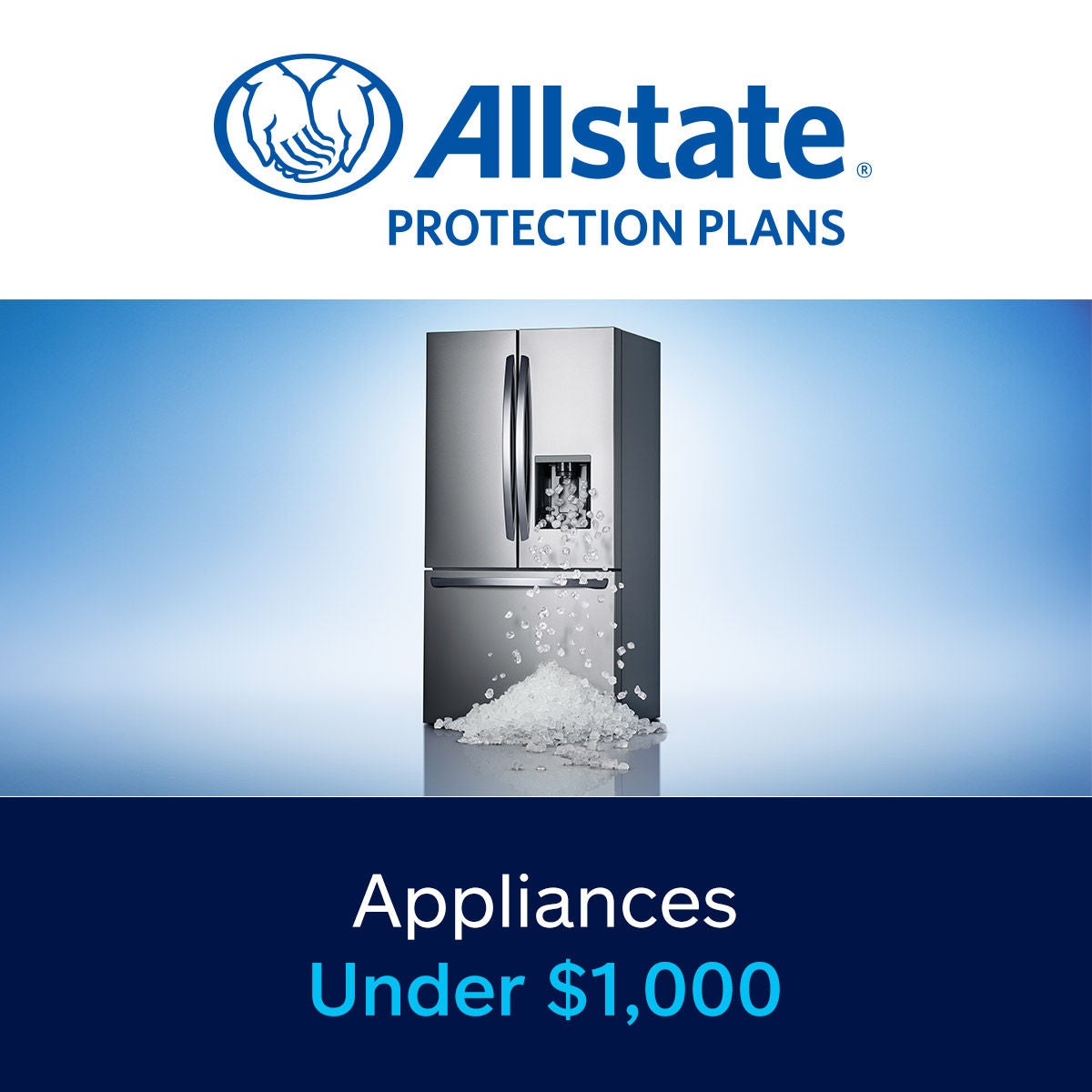 Allstate 3 Years (For Major Appliances Under $1000)