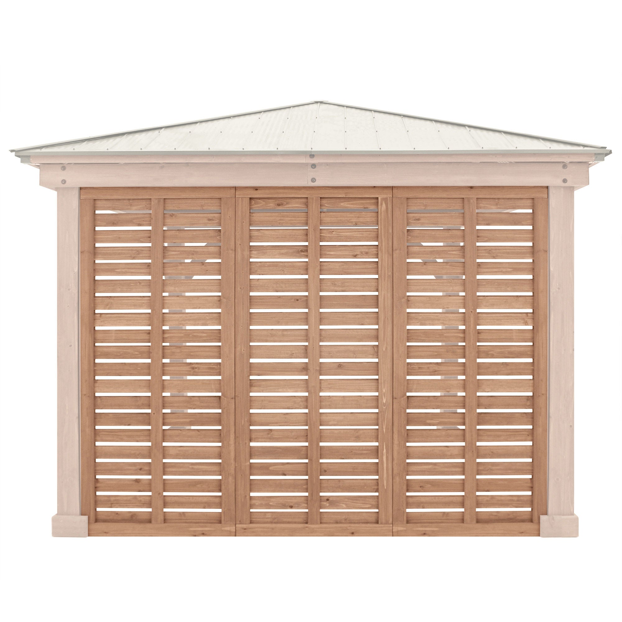 Yardistry Gazebo Privacy Wall