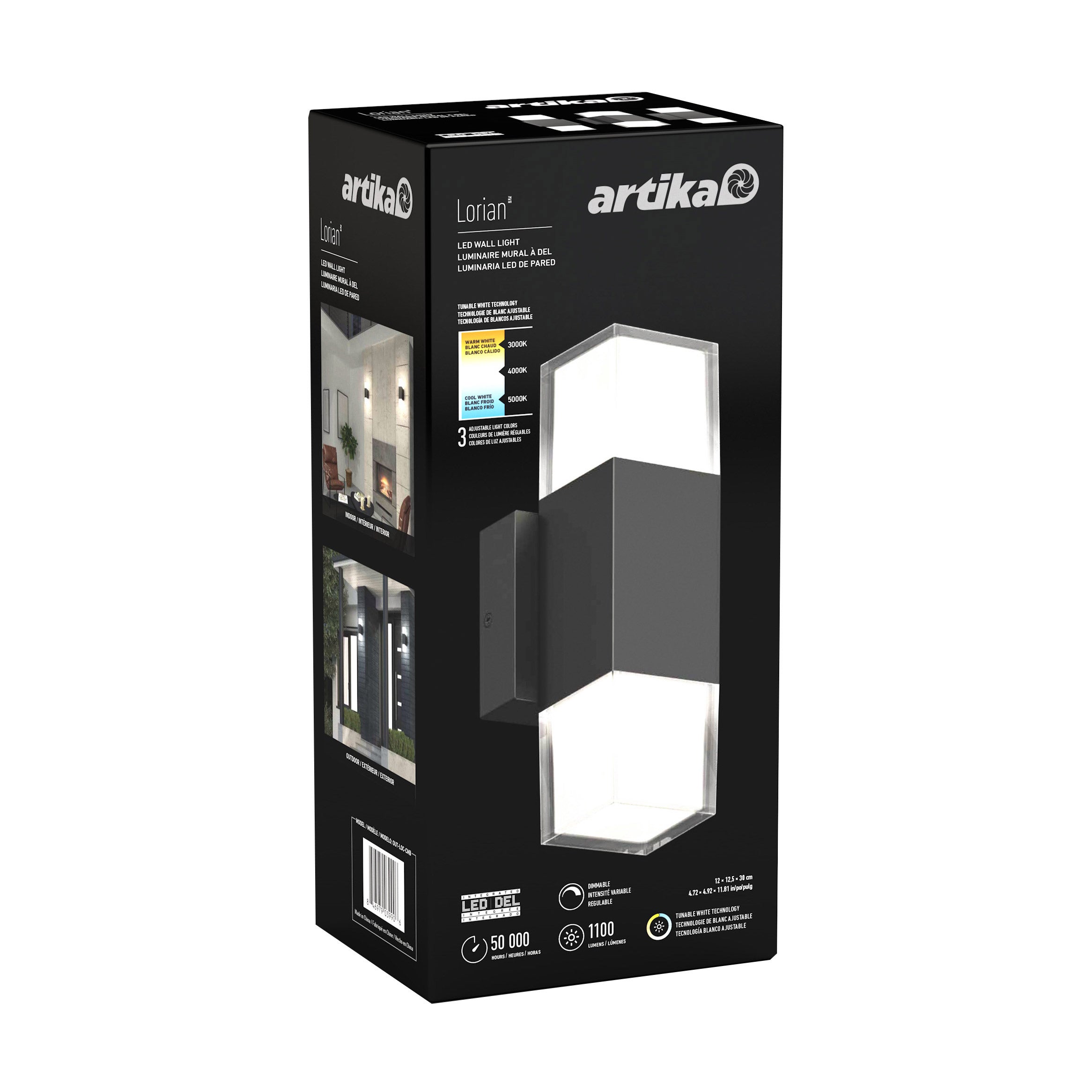 Artika Lorian Indoor/Outdoor Light With Tunable White Technology