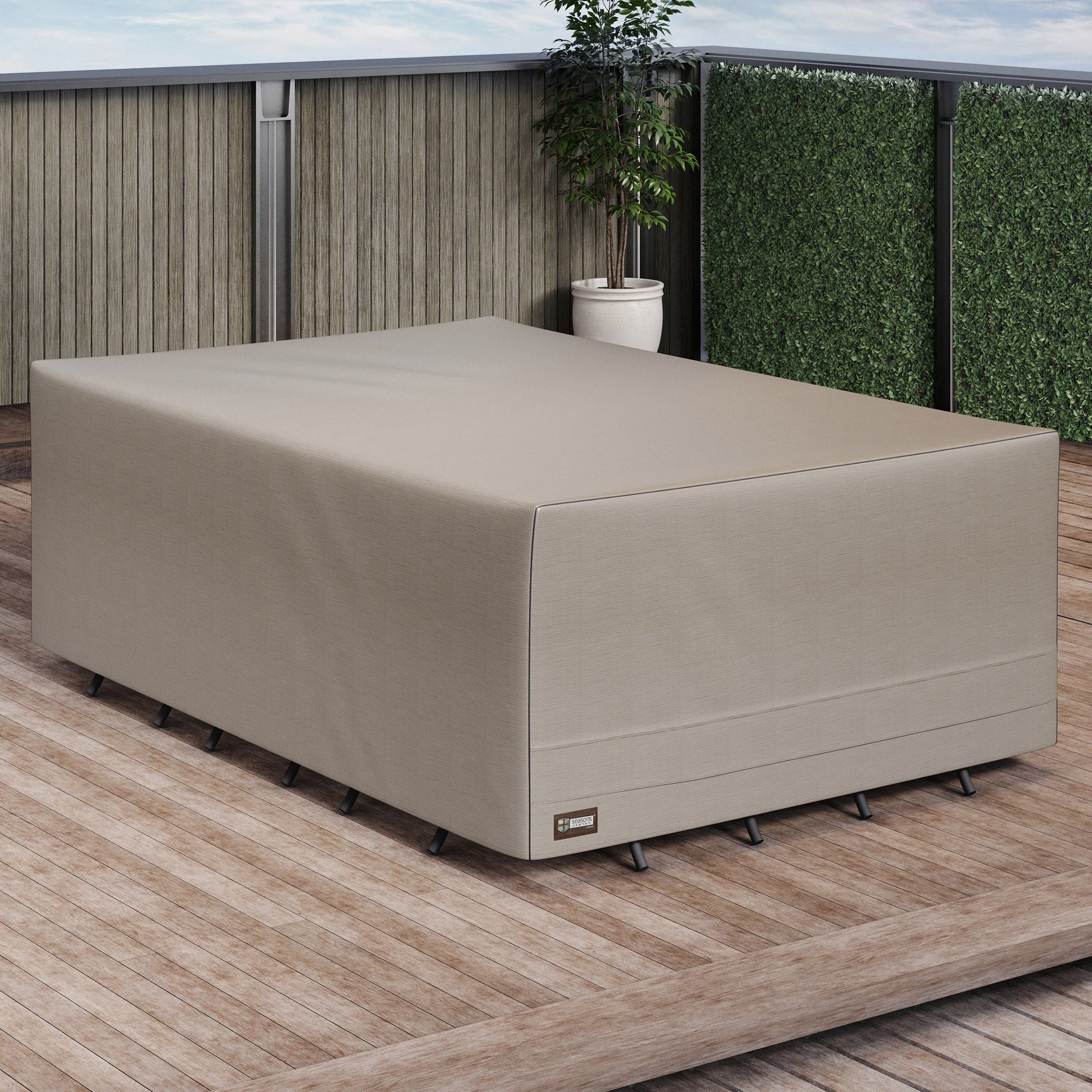 Outdoor Rectangular Patio Table Set Cover