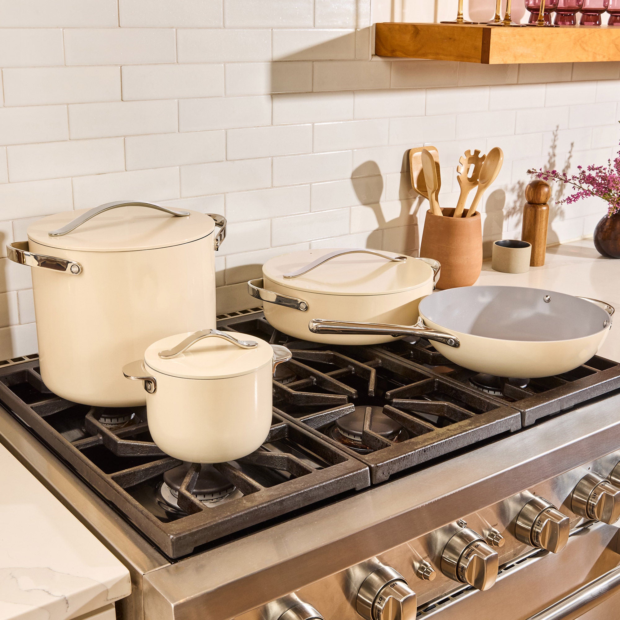Caraway 24-piece Ceramic Non-stick Cookware Set