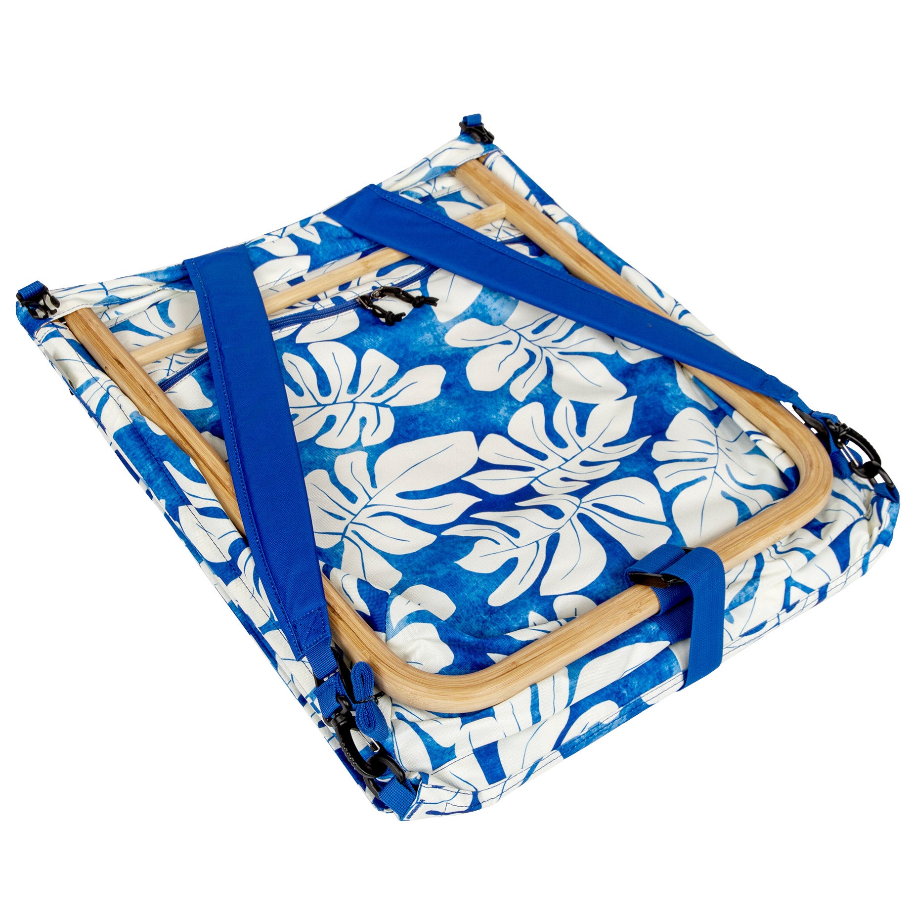 Bumboo Beach Lounger with Tray Table