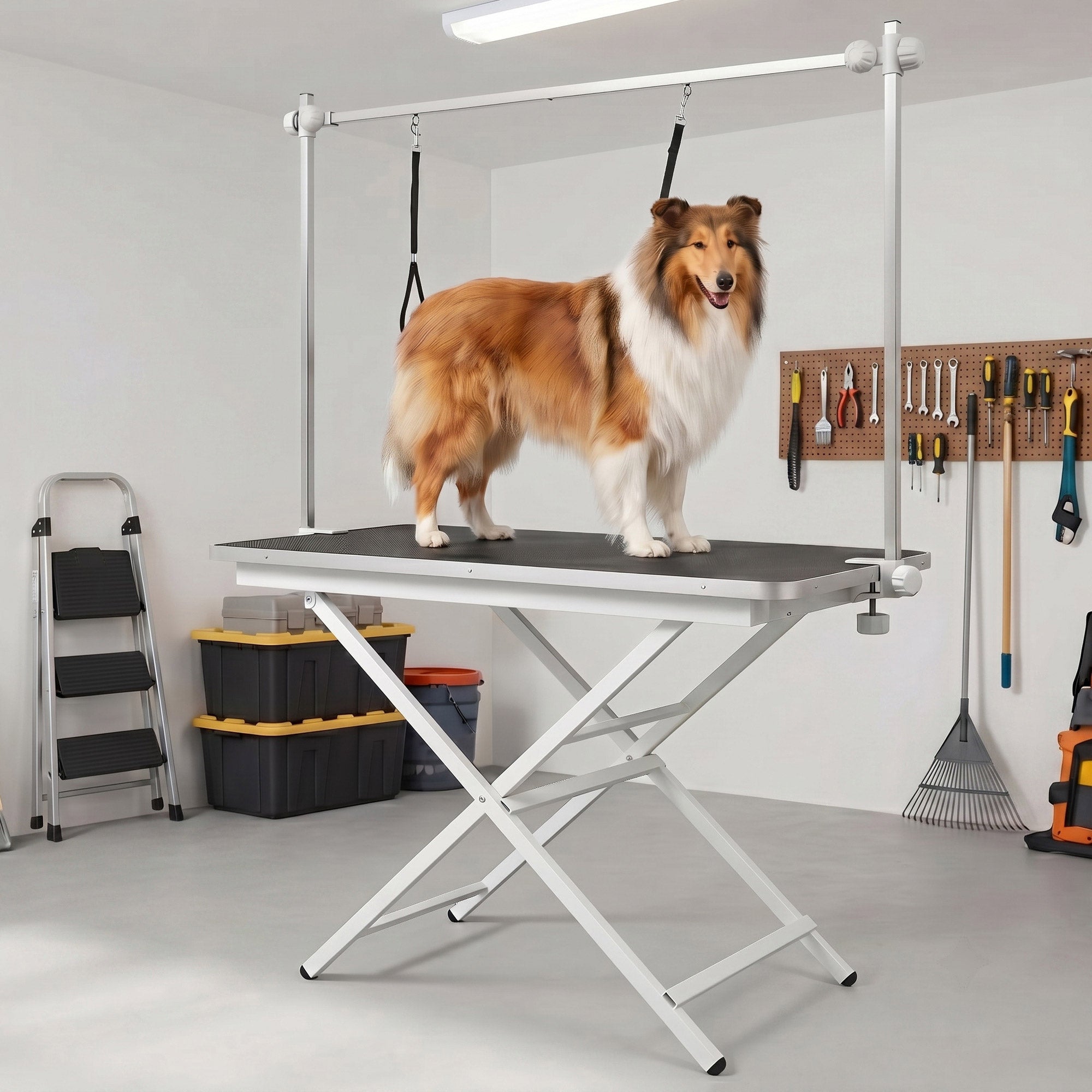 ApexDesk Foldable Pet Grooming Table