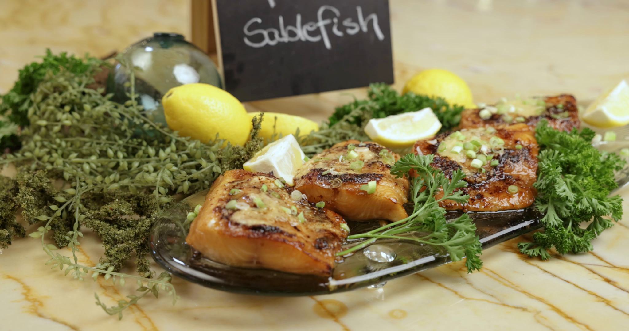Alaska Black Cod (Sable Fish) - Individual Packed Portions (19-25/6-8 Oz. Per Portion), 1 Case Totaling 10 Lbs.