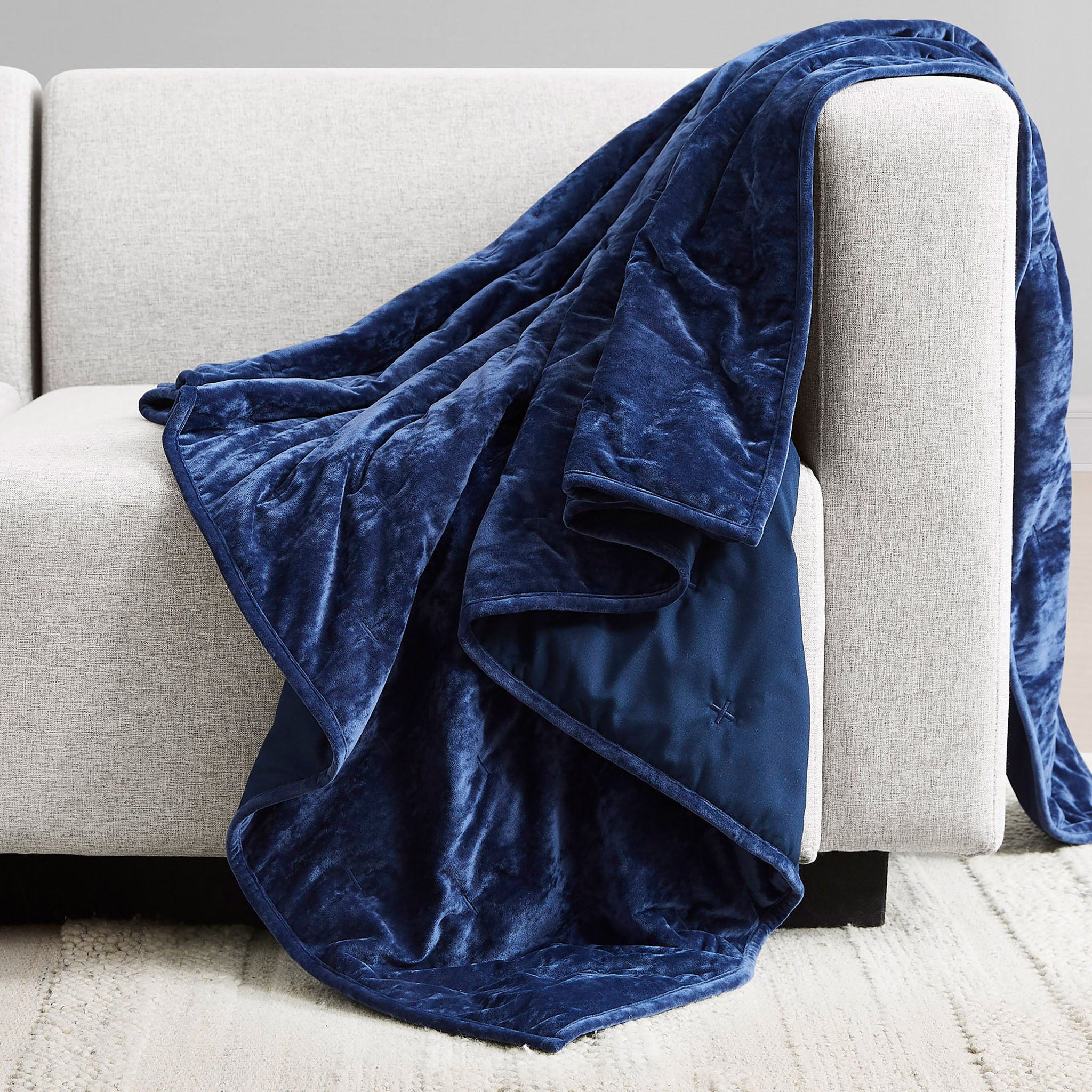 Boho Luxe Velvet Throw