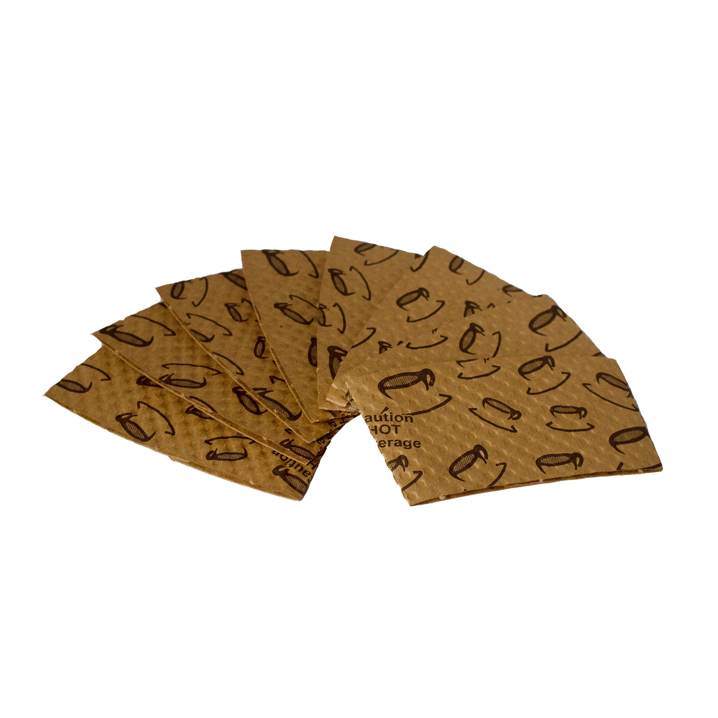 Java Jacket Paper Hot Cup Sleeve, Kraft, 500-count
