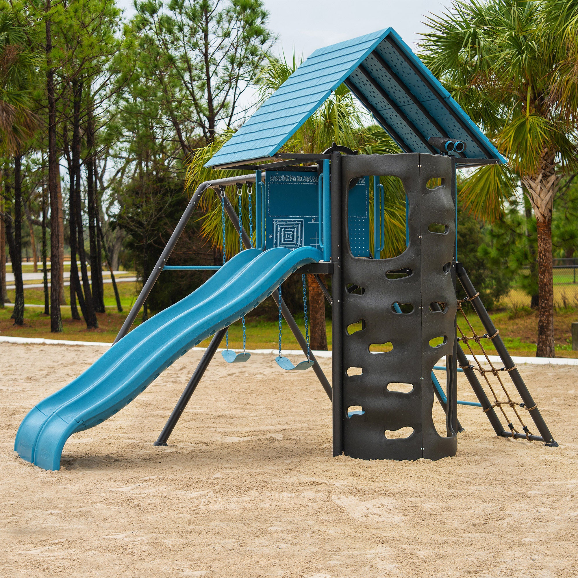 Lifetime Lookout Double Slide Swing Set - Do It Yourself