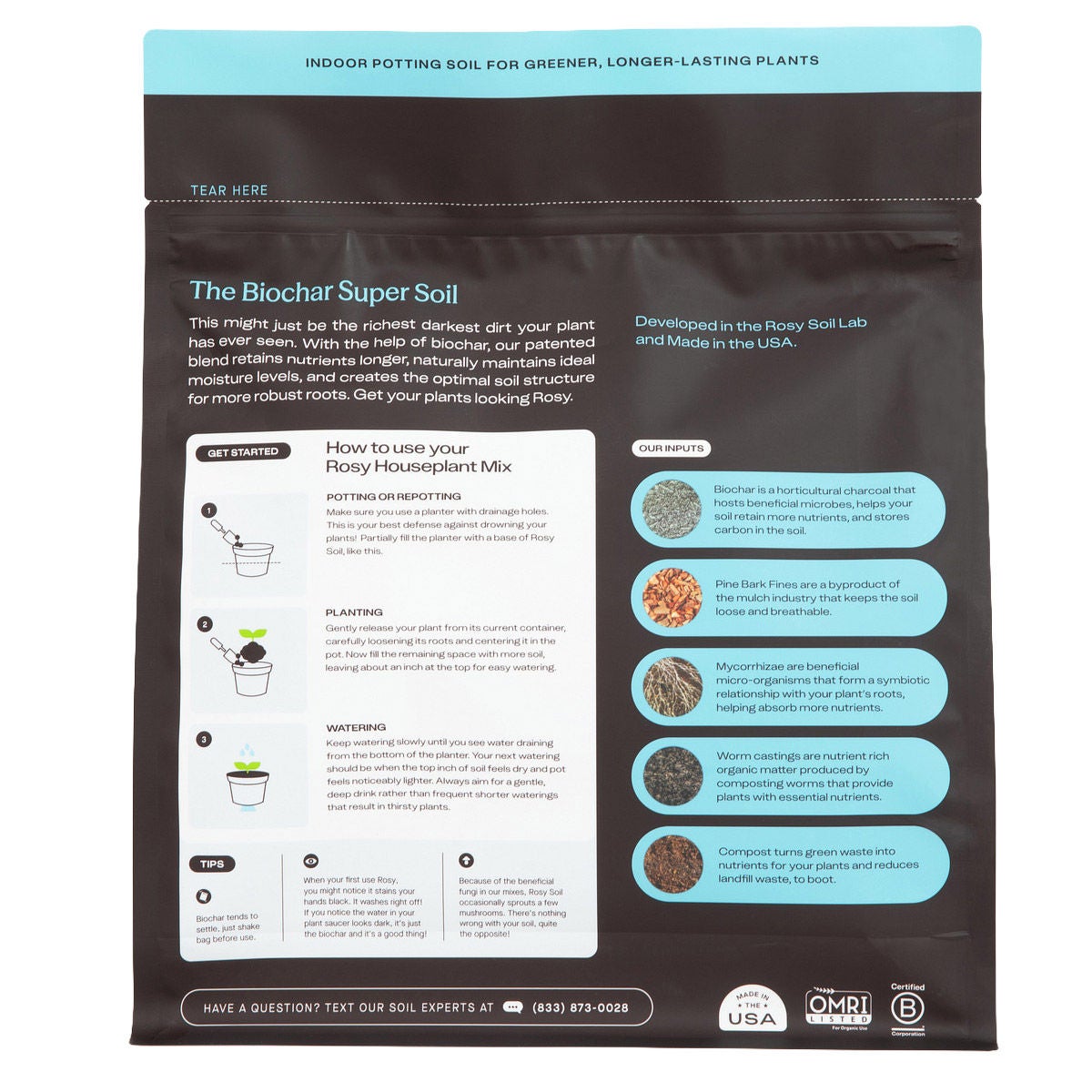 Houseplant Soil – 4 Quart 3-pack
