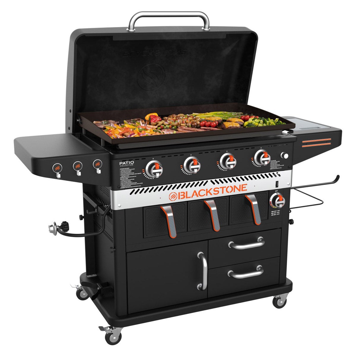 Blackstone Patio 36” Cabinet Griddle w/Air Fryer and Deluxe Tool Kit