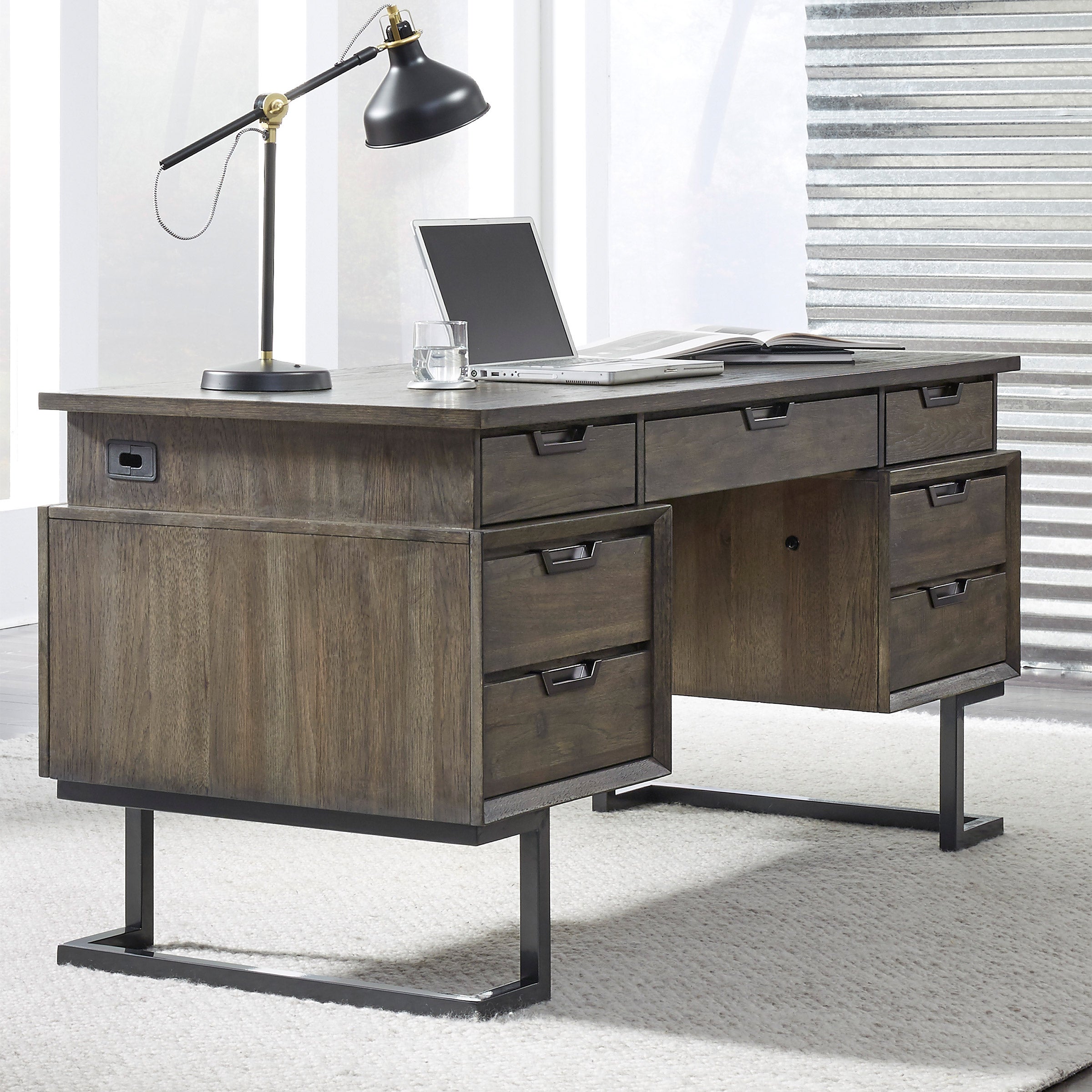 Asher 5-piece Executive Office Suite