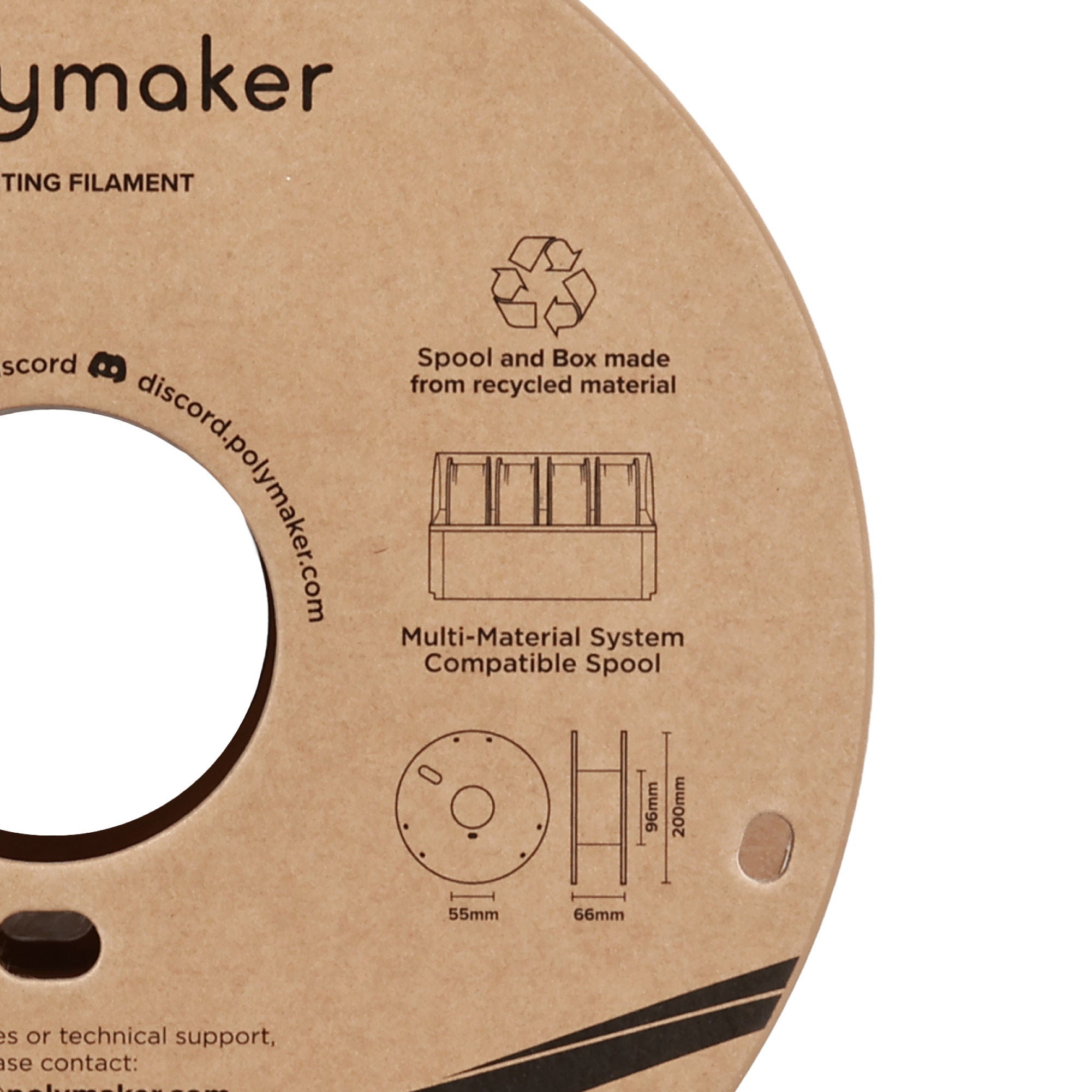 Polymaker PLA Pro 4x1kg Core Color 1.75mm 3D Printer Filament Everyday Bundle
