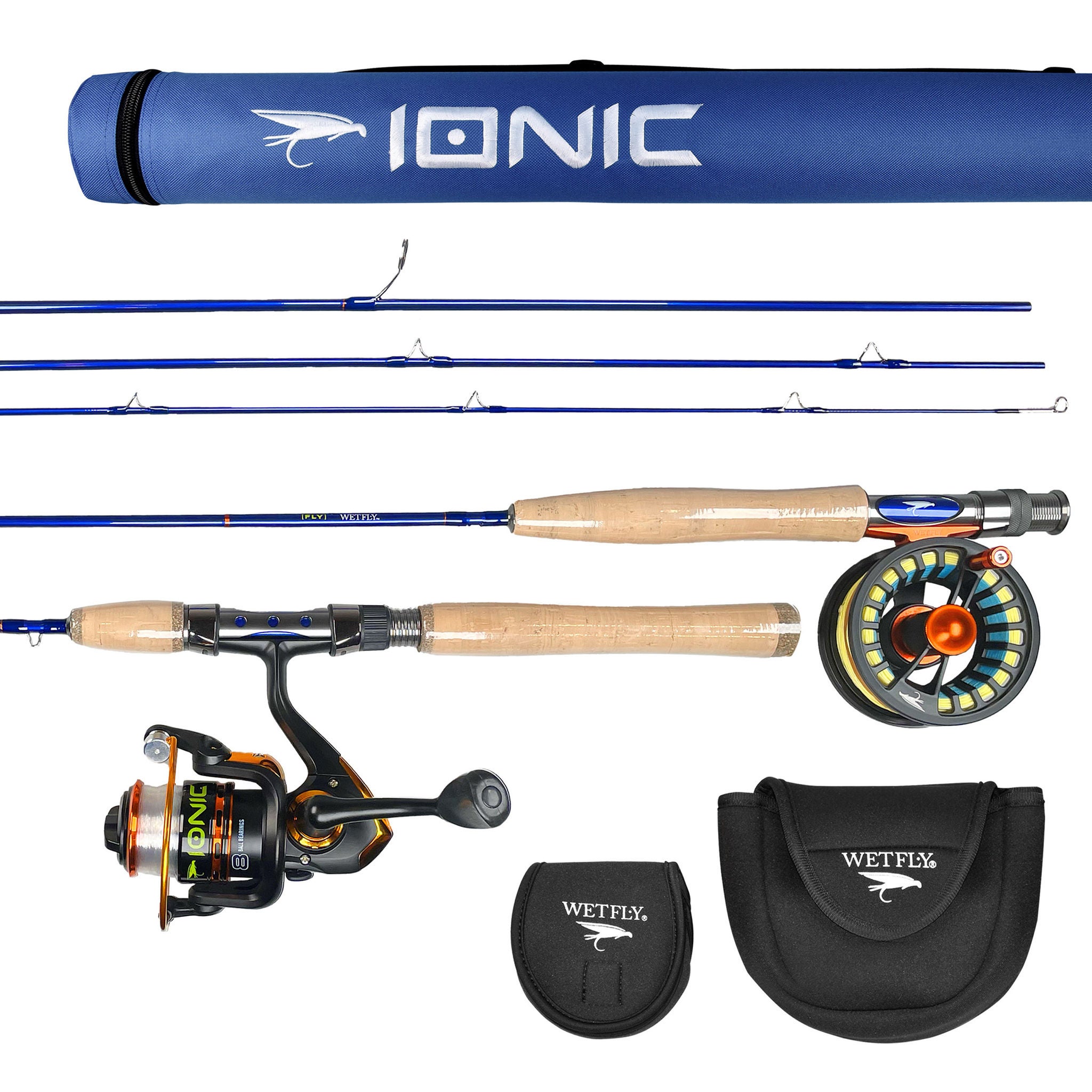 WETFLY Ionic Convertible Fly & Spin Combo