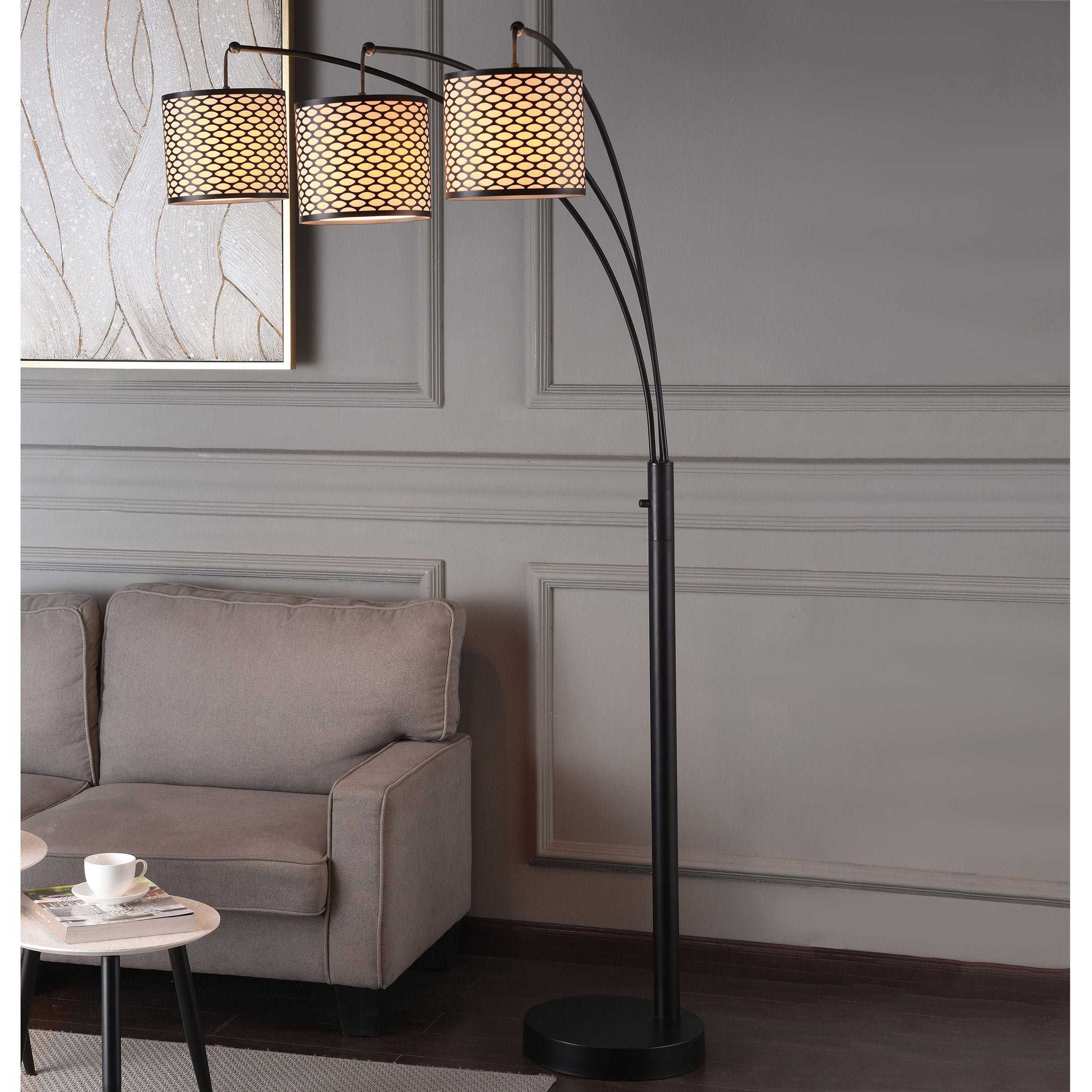 Beaumont 3 Arm Floor Lamp