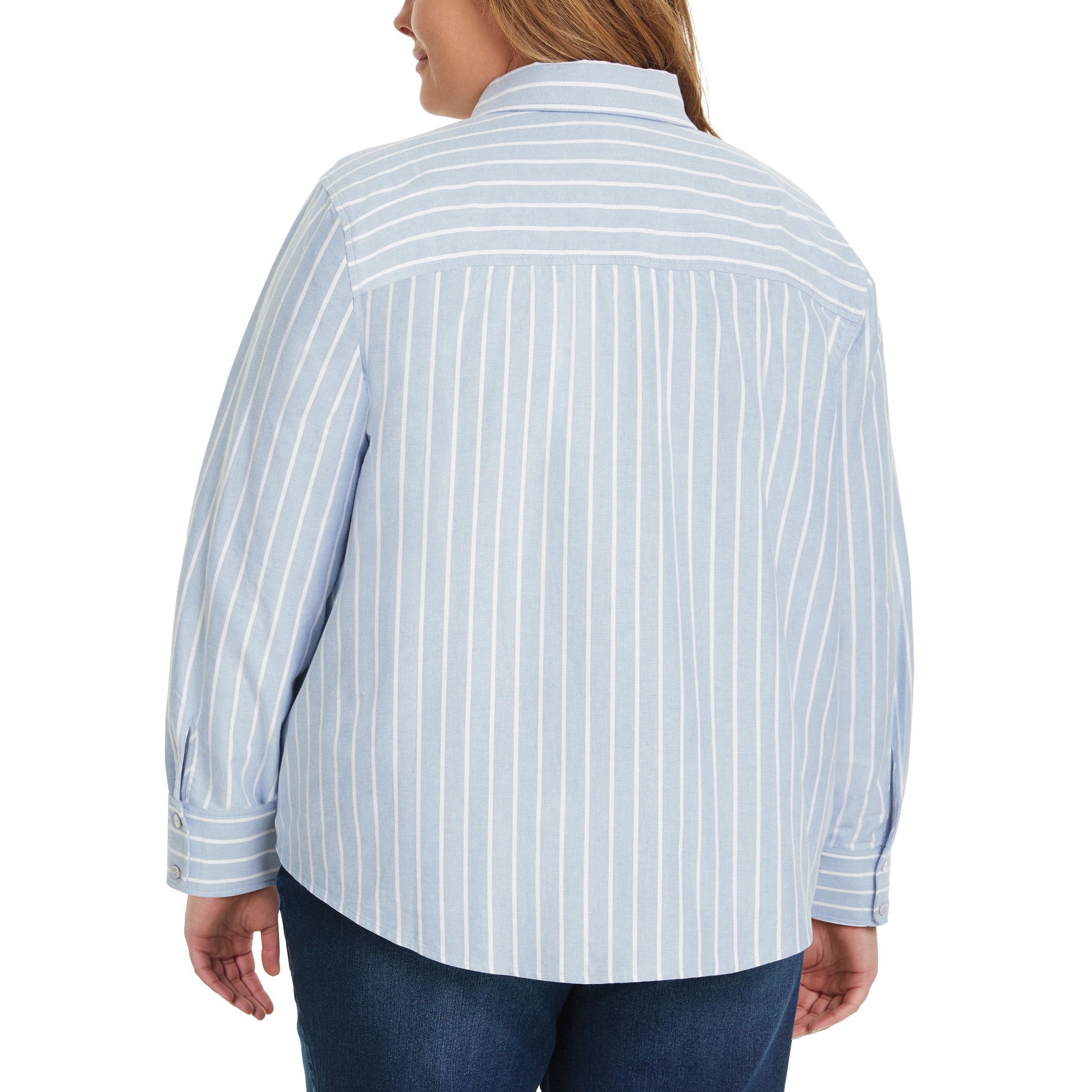 Gloria Vanderbilt Women's Long Sleeve Button Up Shirt