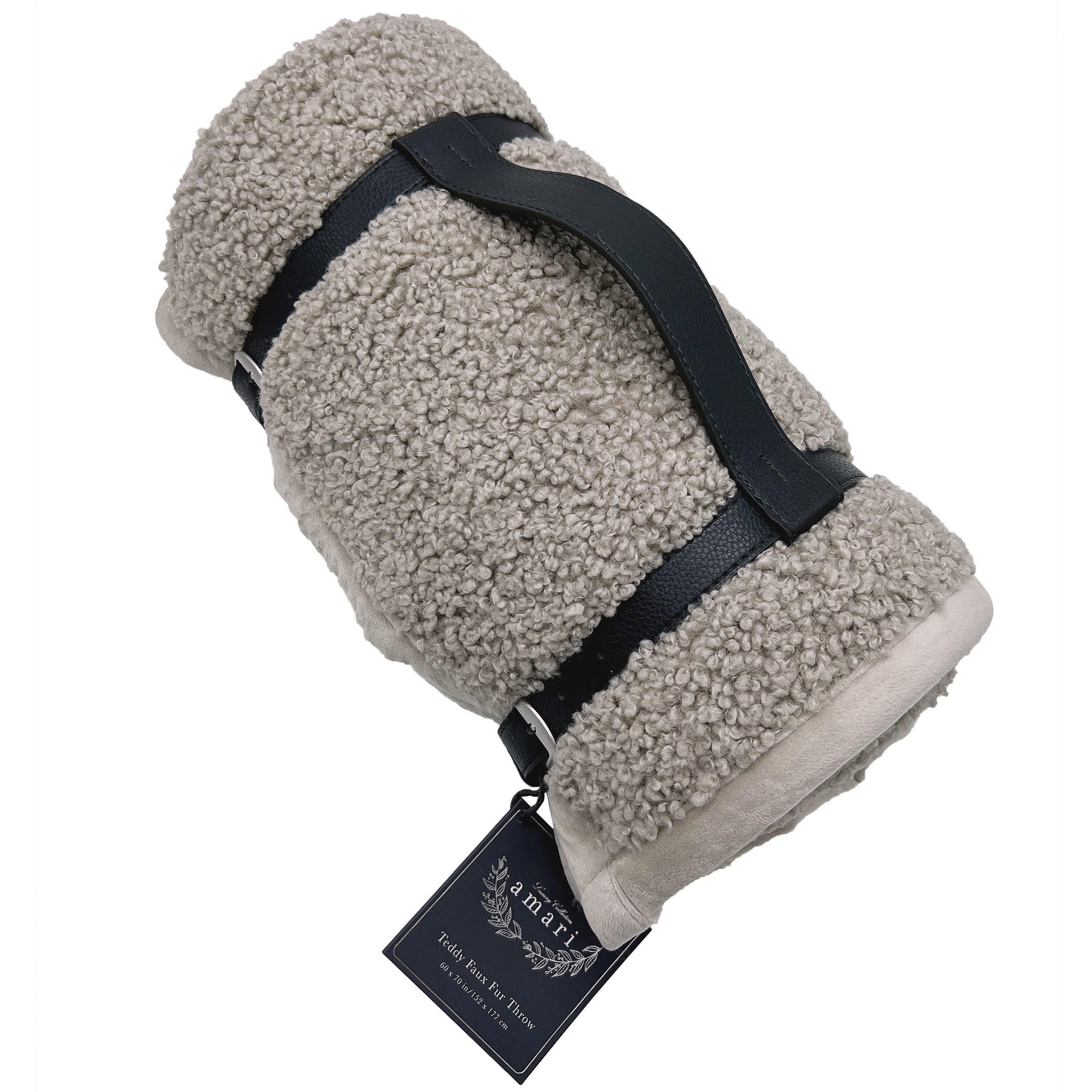Amari Teddy Faux Fur Throw