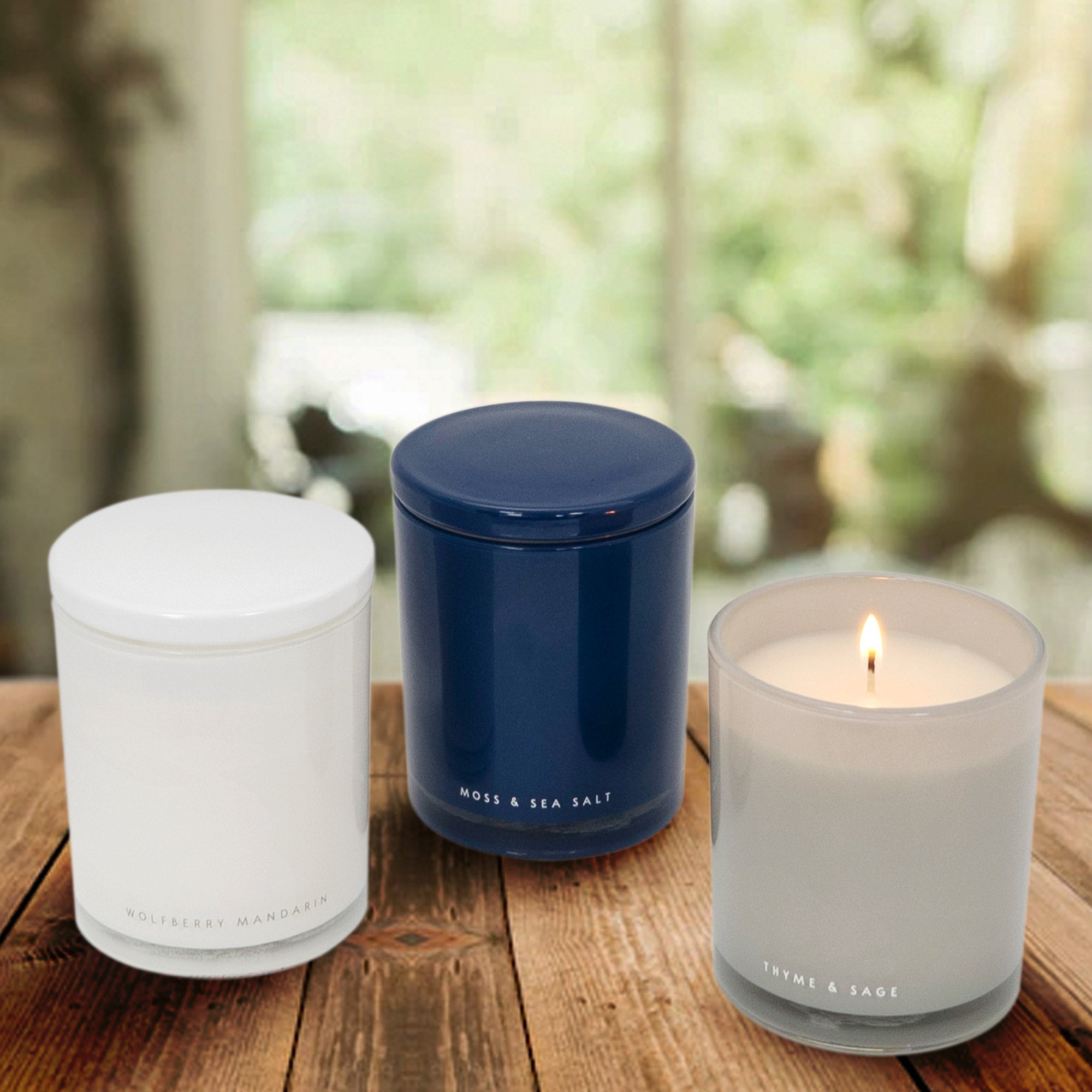 W+L 11oz Scented Candles, 3-pack