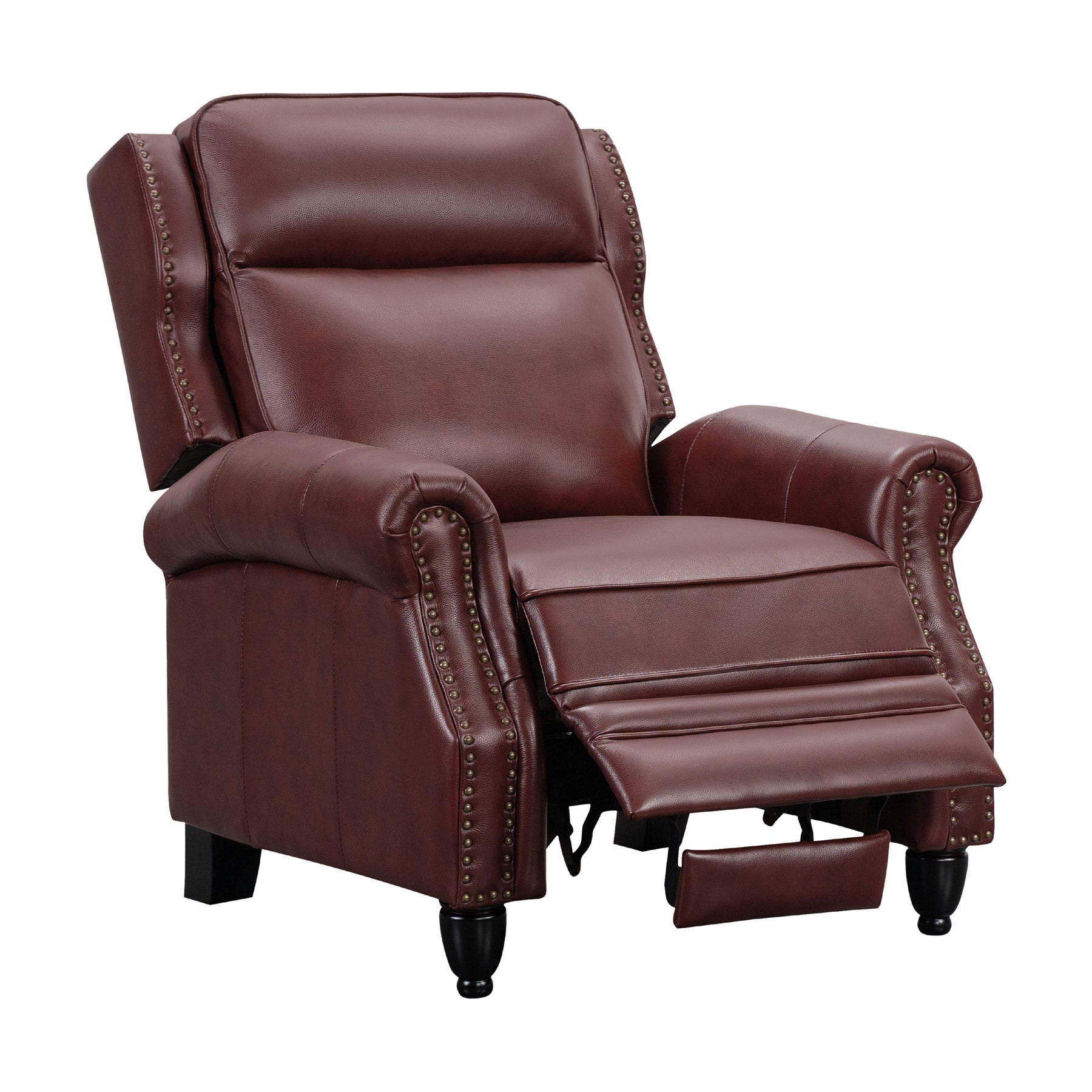 Pollenzo Leather Pushback Recliner