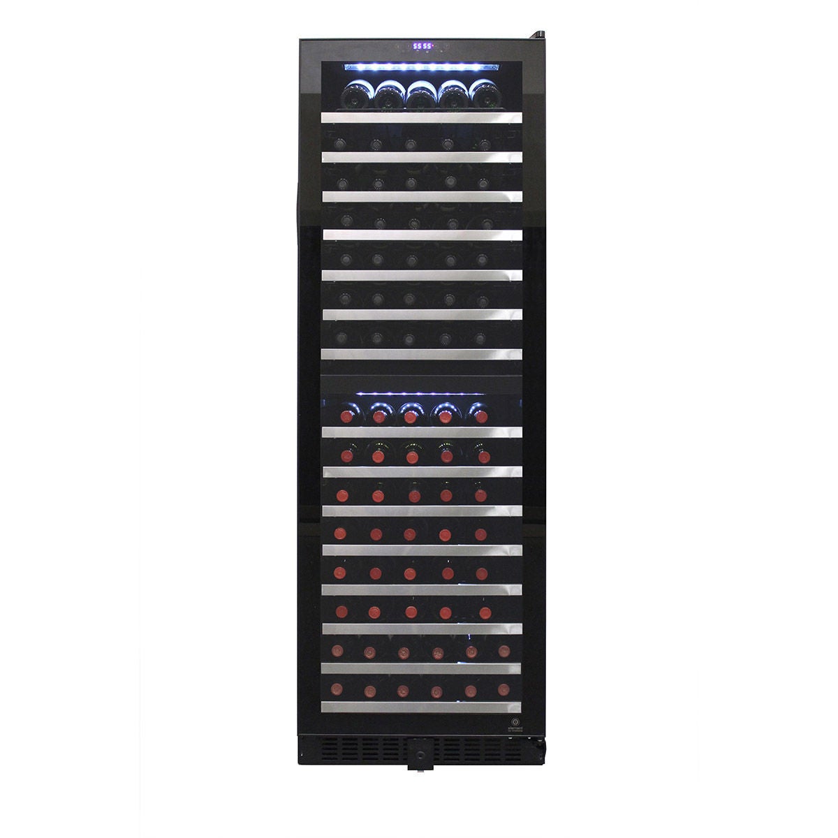 Vinotemp 155-Bottle Wine Cooler with Dual Zone Cooling