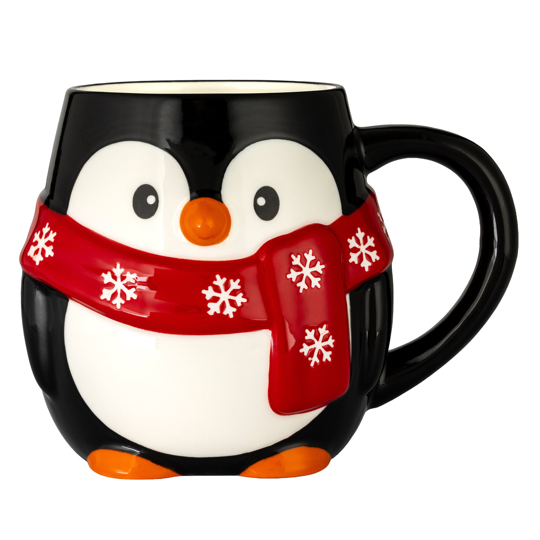 Signature Housewares Figural Christmas Mugs, 4-piece Set