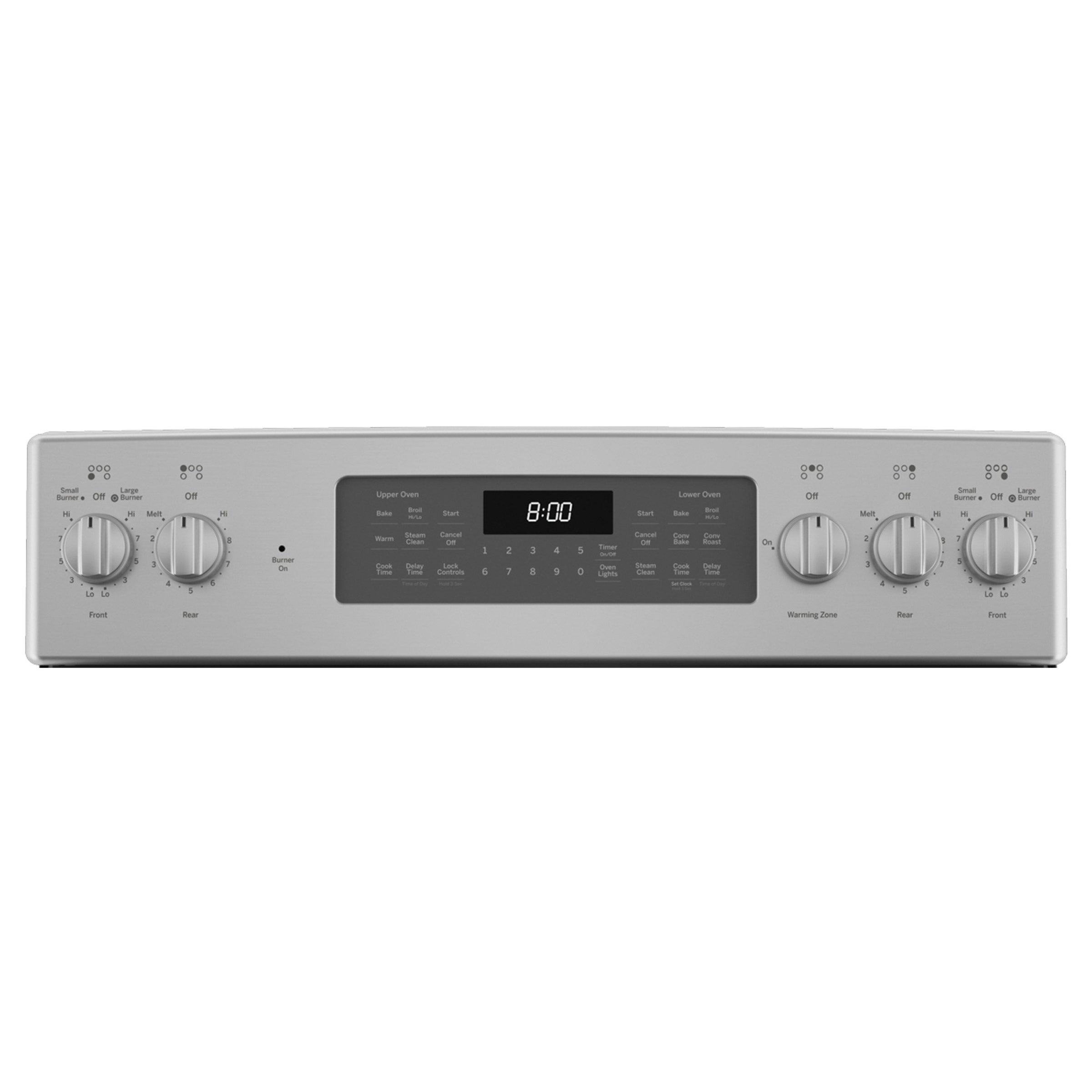 GE 30" 6.6 cu. ft. ELECTRIC Free-Standing Double Oven Range with Convection, No Preheat Air Fry
