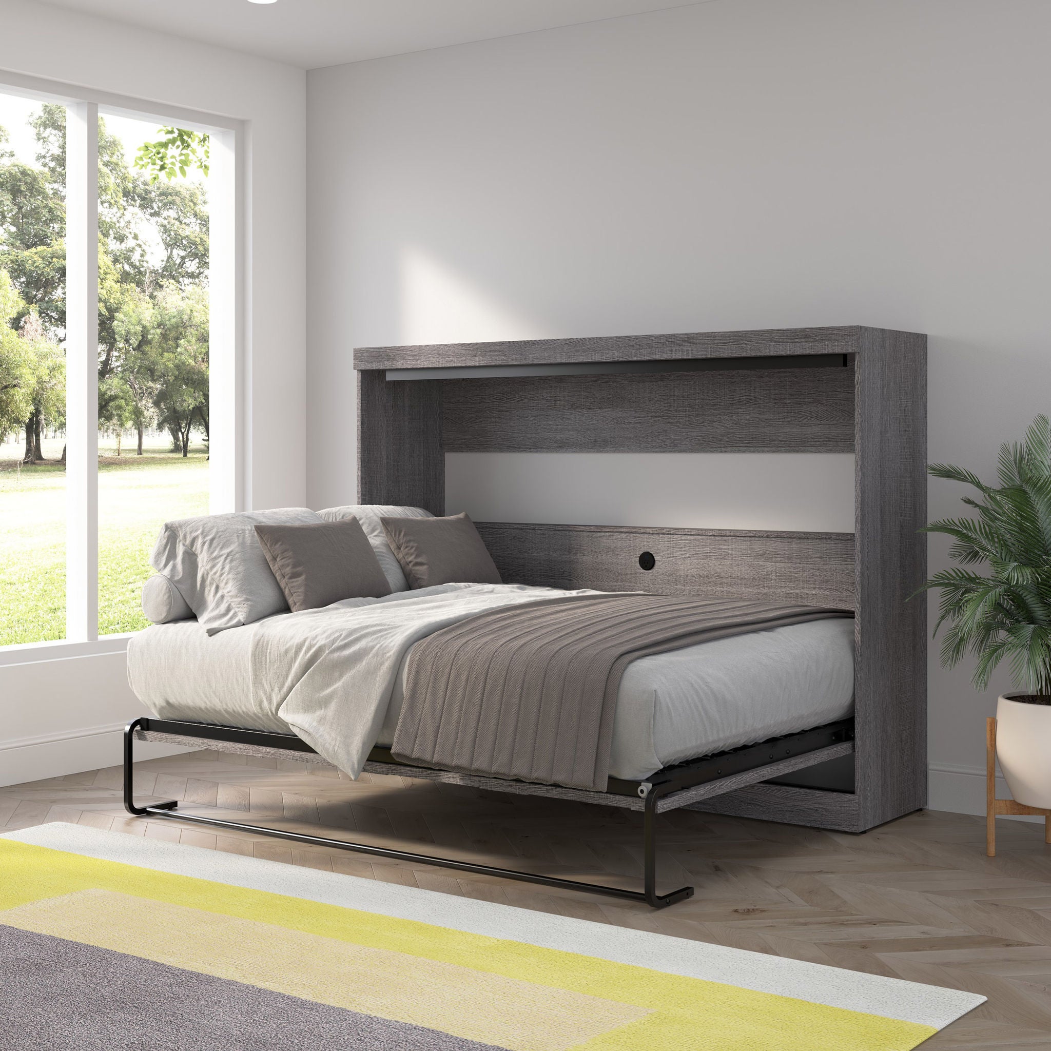 Oasis Horizontal Murphy Bed, Queen Size