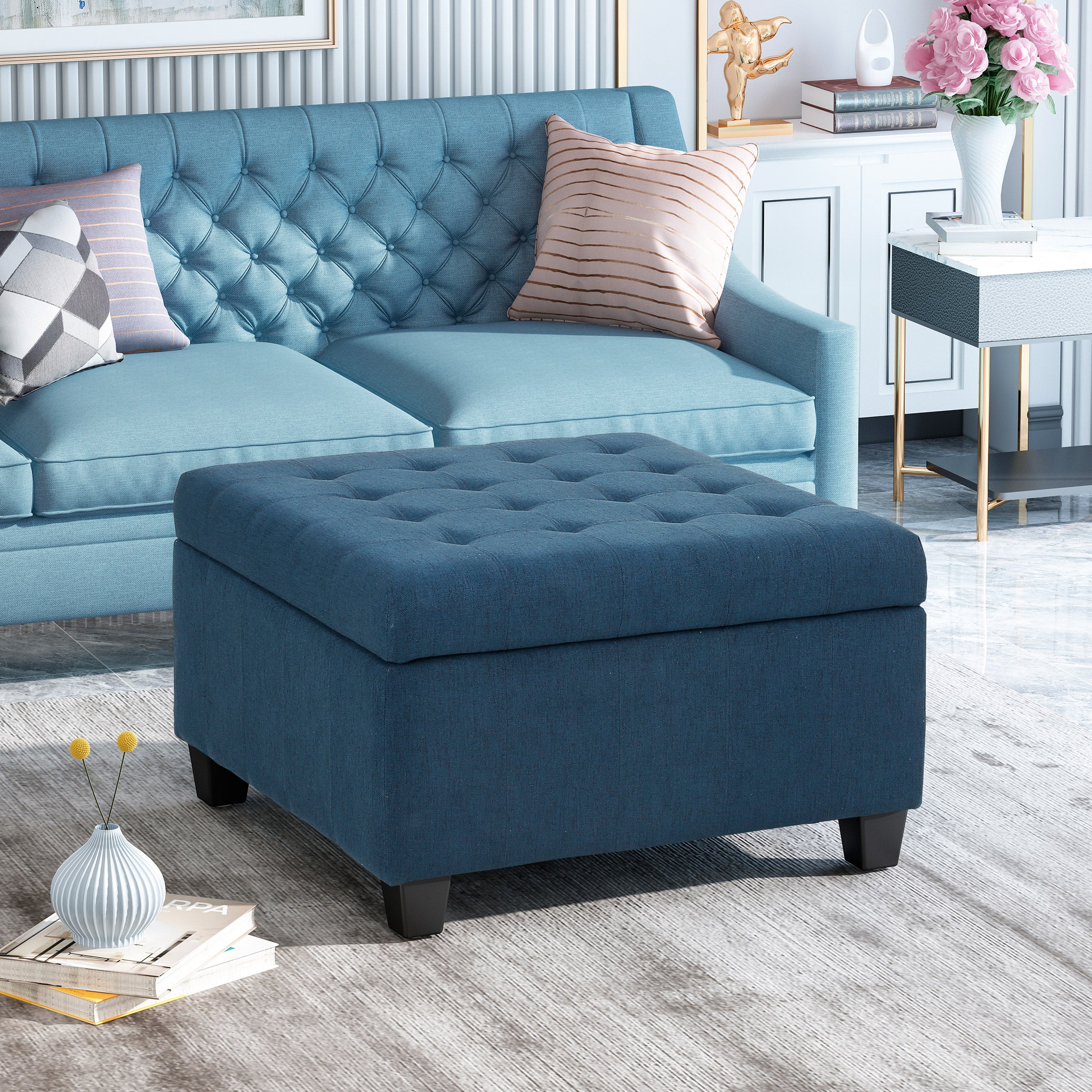 Isabella Storage Ottoman