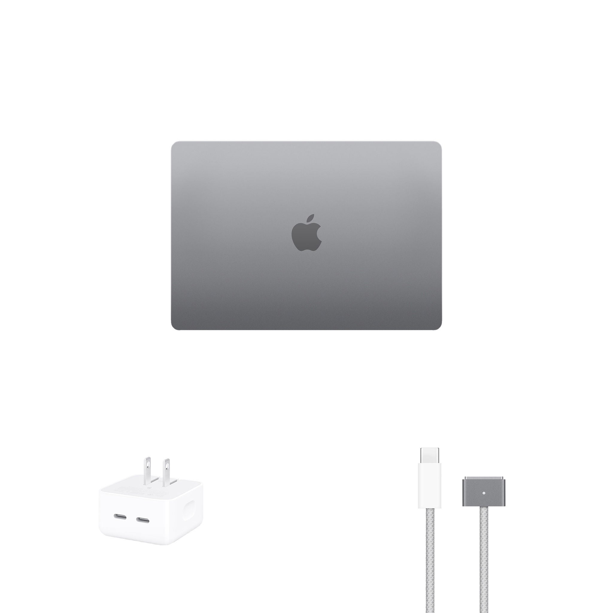 MacBook Air laptop (15-inch) - Apple M2 chip, 8-core CPU, 10-core GPU, 8GB memory, 256GB SSD storage.