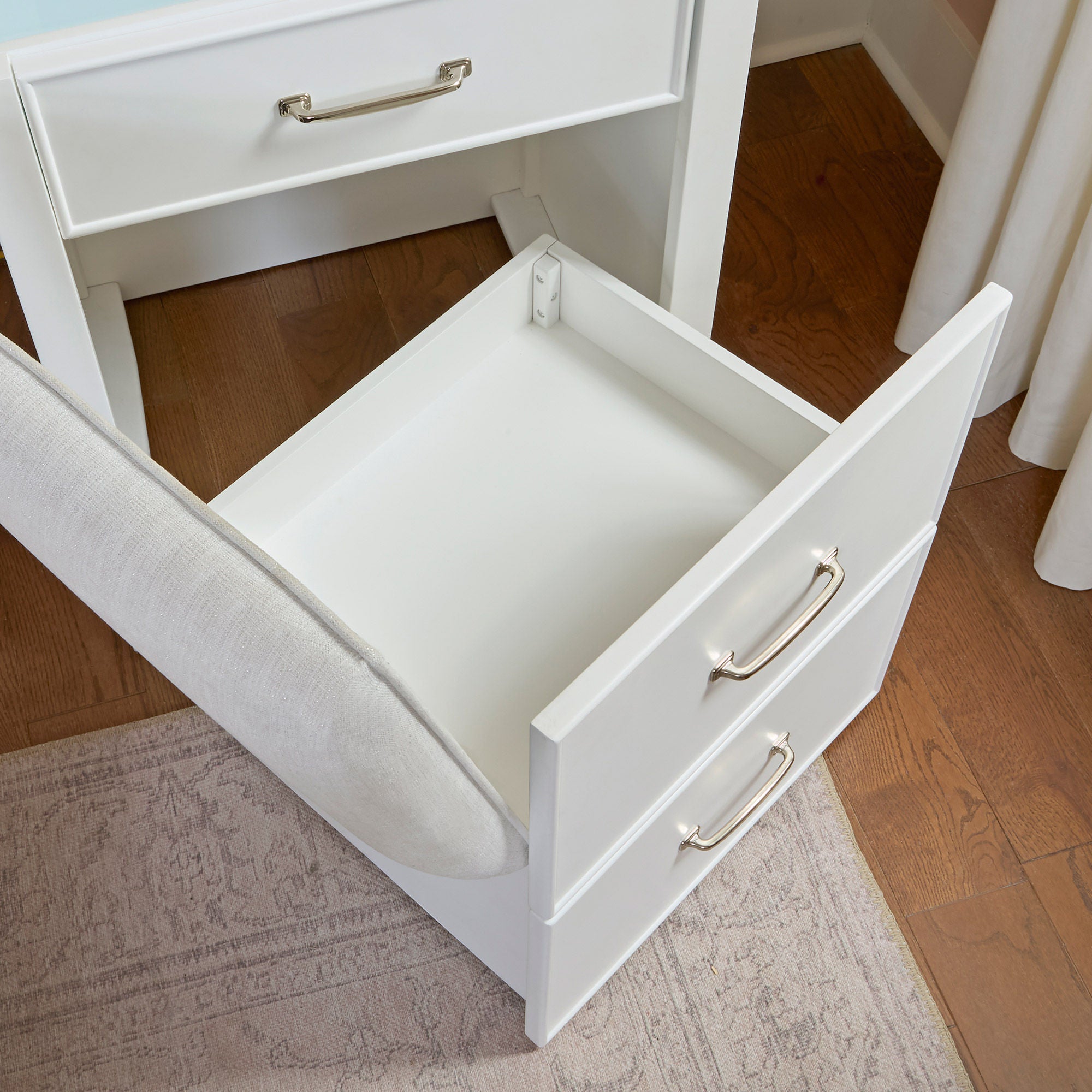 Odessa Lift-top Vanity with LED Lighted Mirror