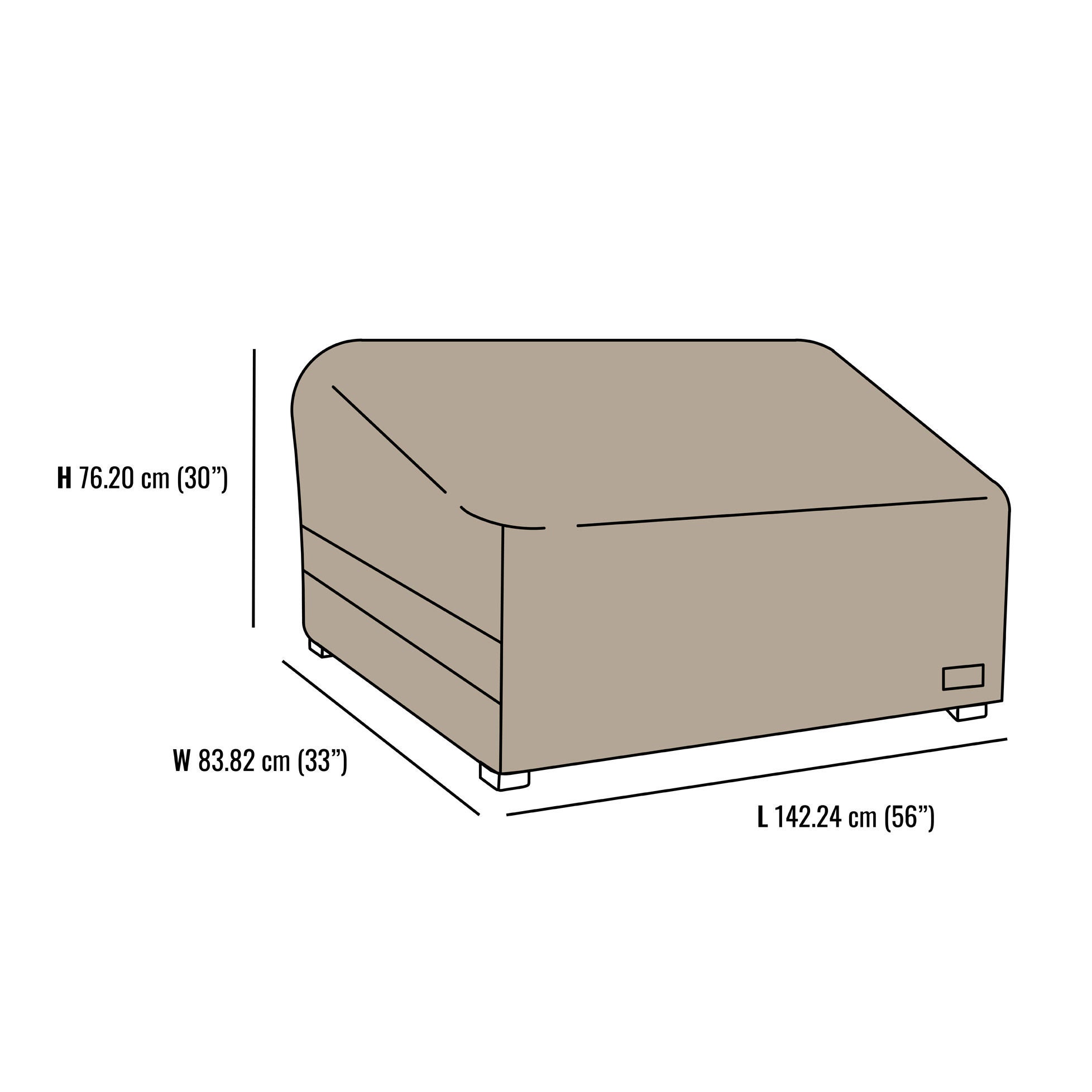 Outdoor Patio Love Seat Cover