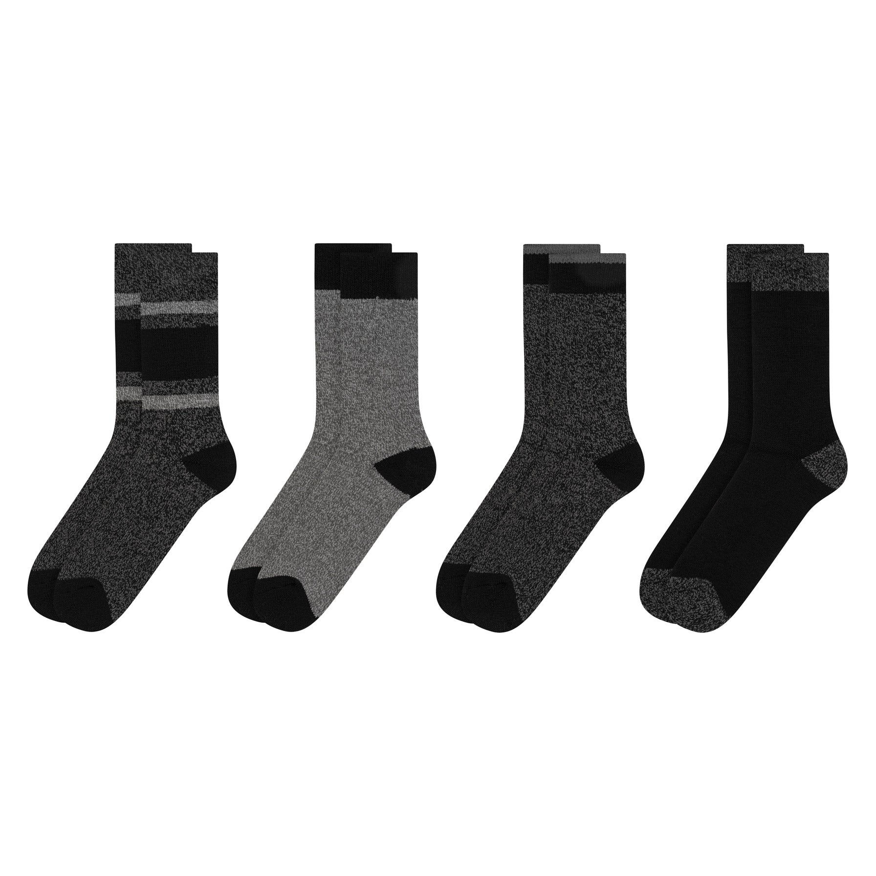 Avalanche Men's Thermal Crew Sock, 4-pair
