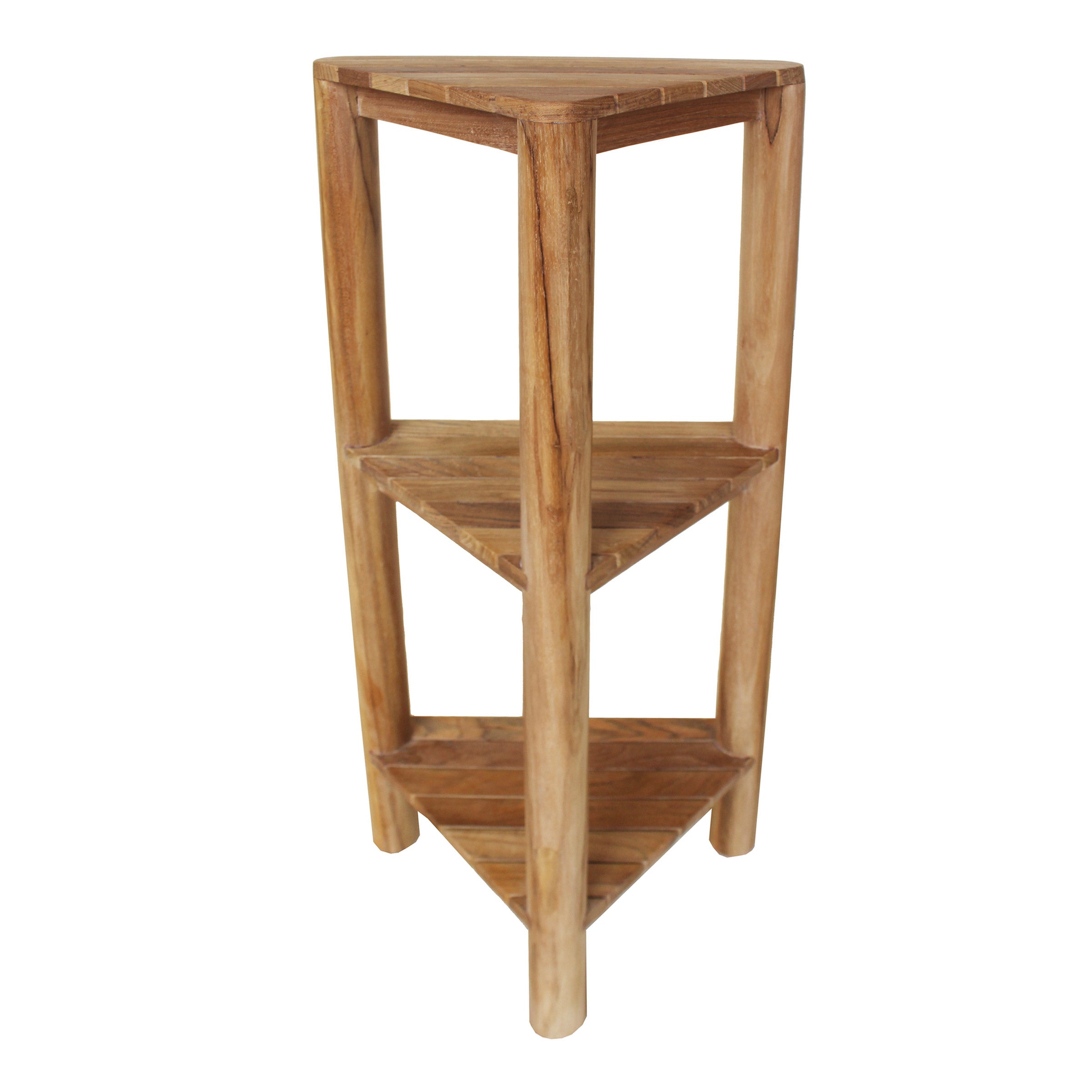 loveTEAK 3-tier Corner Shelf