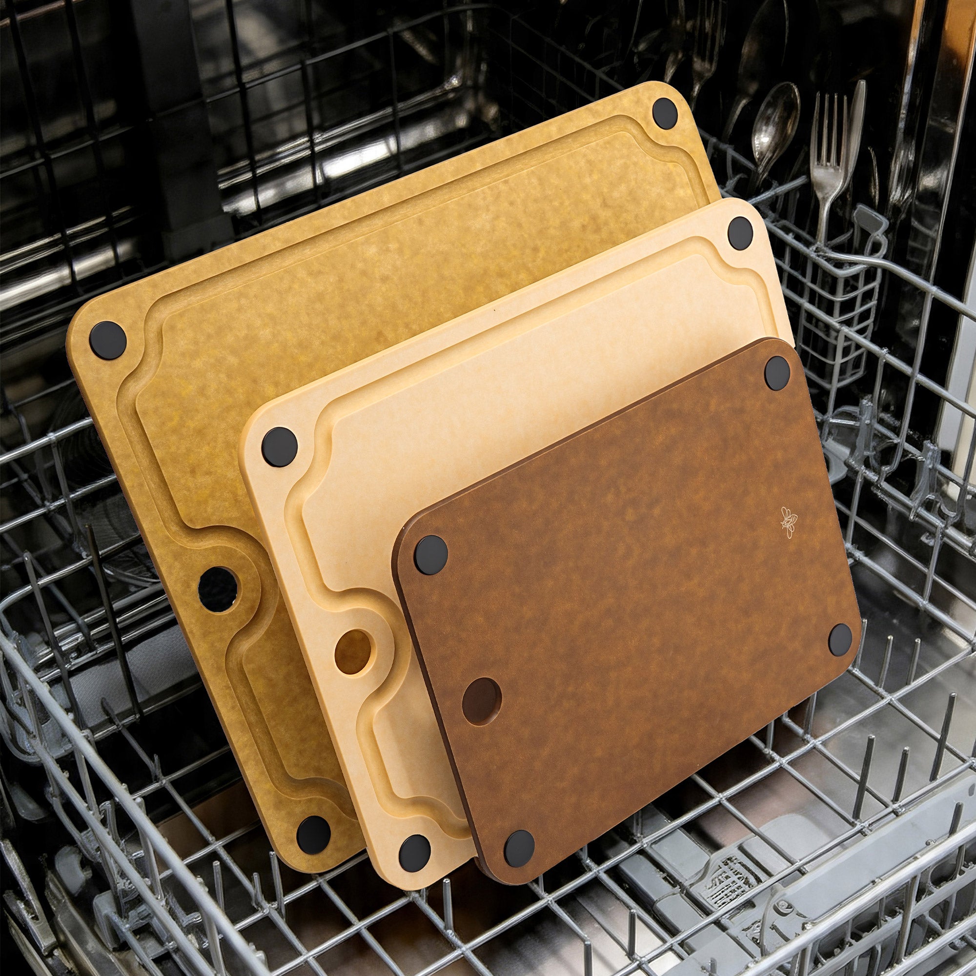MIU 3-piece Wood Fiber Cutting Board