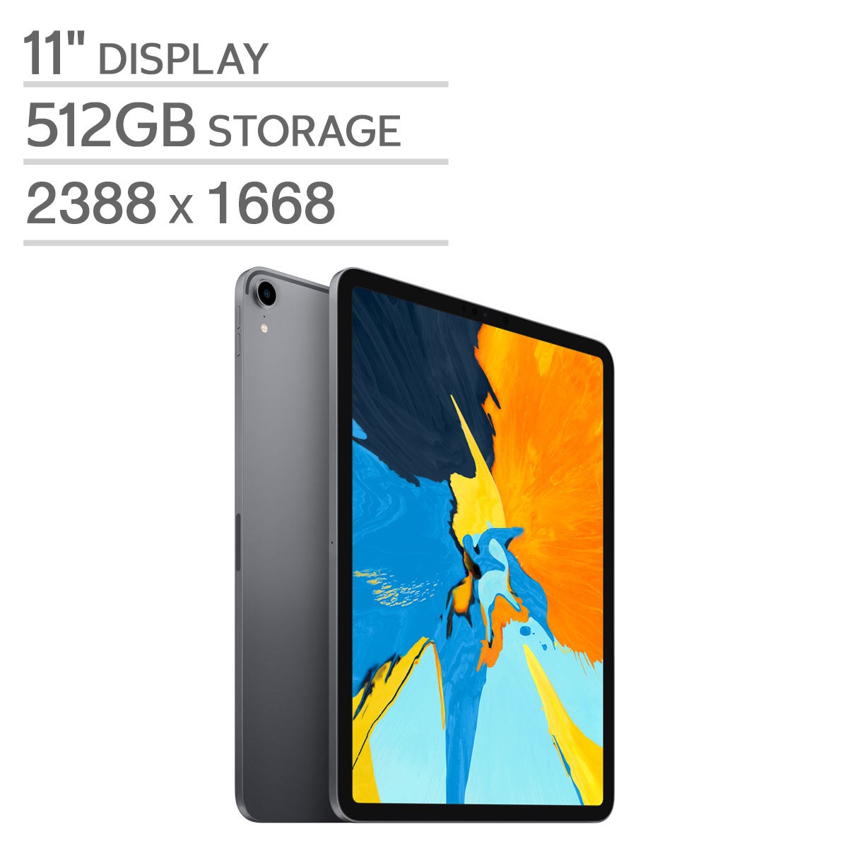 Apple iPad Pro A12X Bionic Chip 512GB - Space Gray