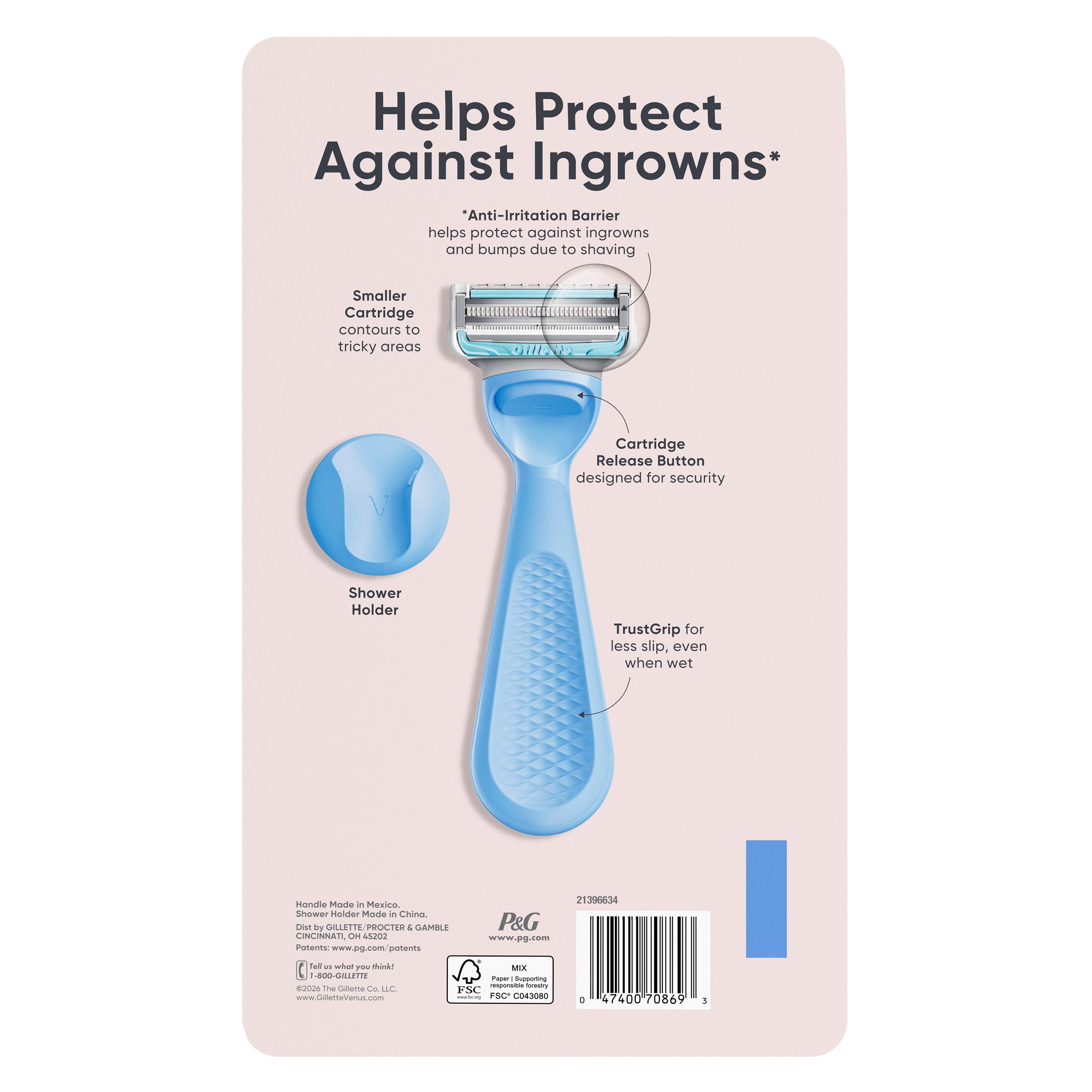 Gillette Venus Intimate Grooming Razor, 8-count