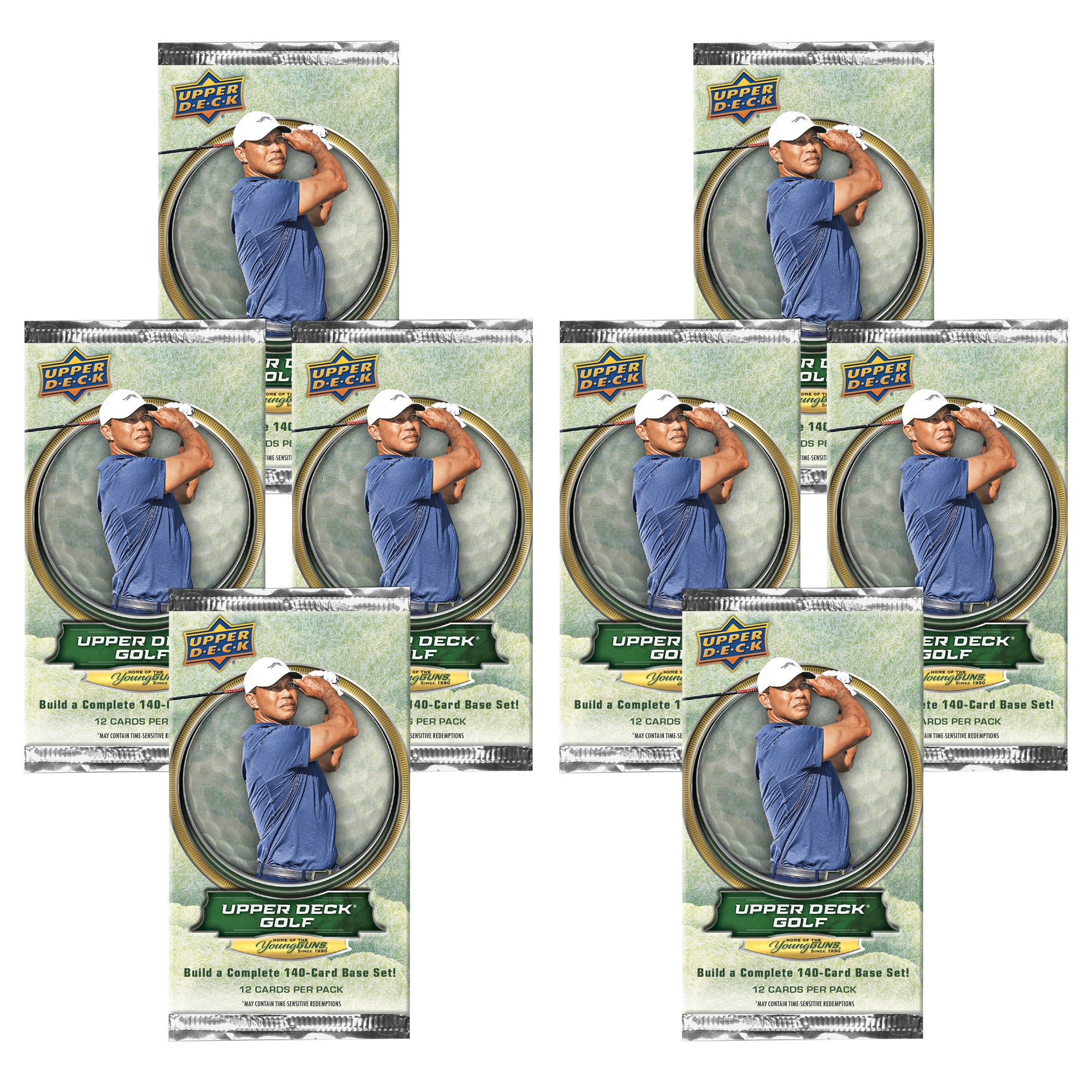 Upper Deck Golf Trading Card Blaster Box, 2-pack