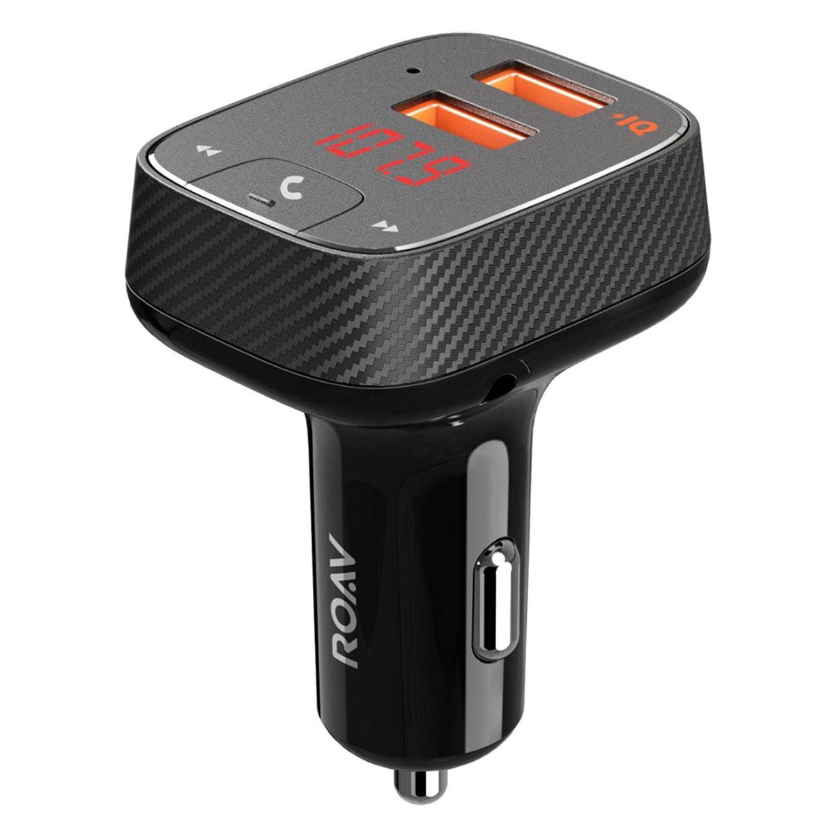 Anker Roav SmartCharge F2 Bluetooth FM Transmitter Car Kit, 2-pack