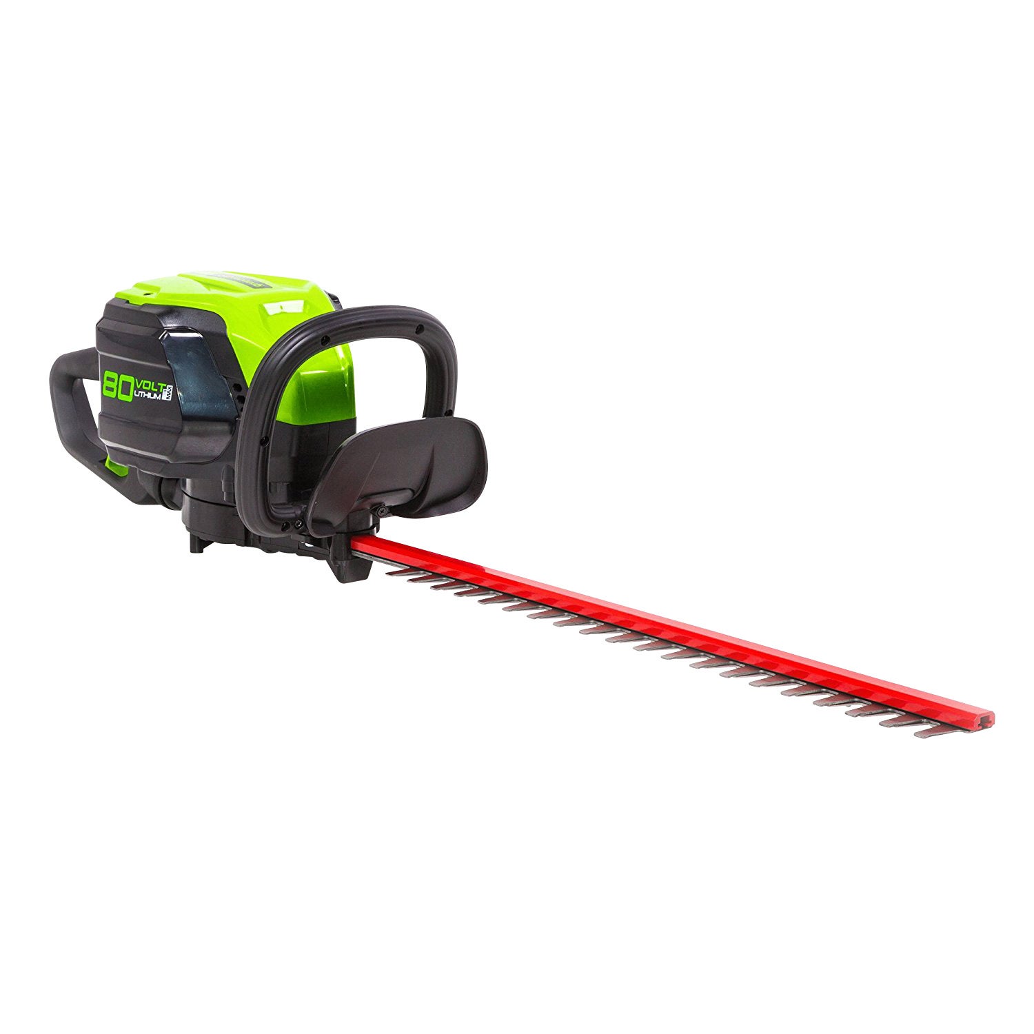 Greenworks 24-Inch 80V Hedge Trimmer, With 2.0 AH Battery and Rapid Charger