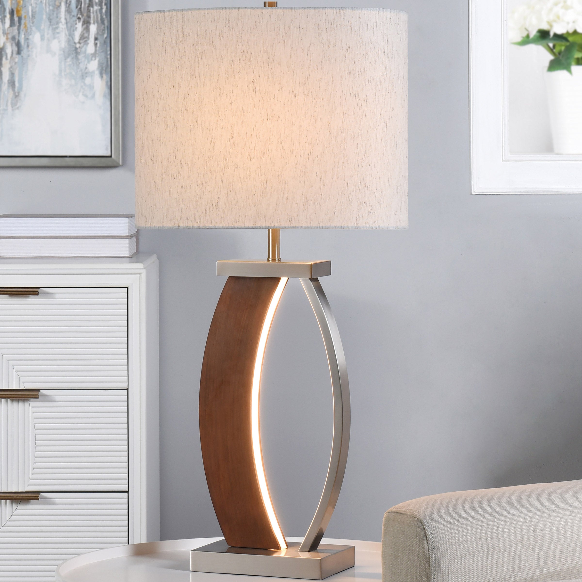 Mirabeau Table Lamp with LED Night Light