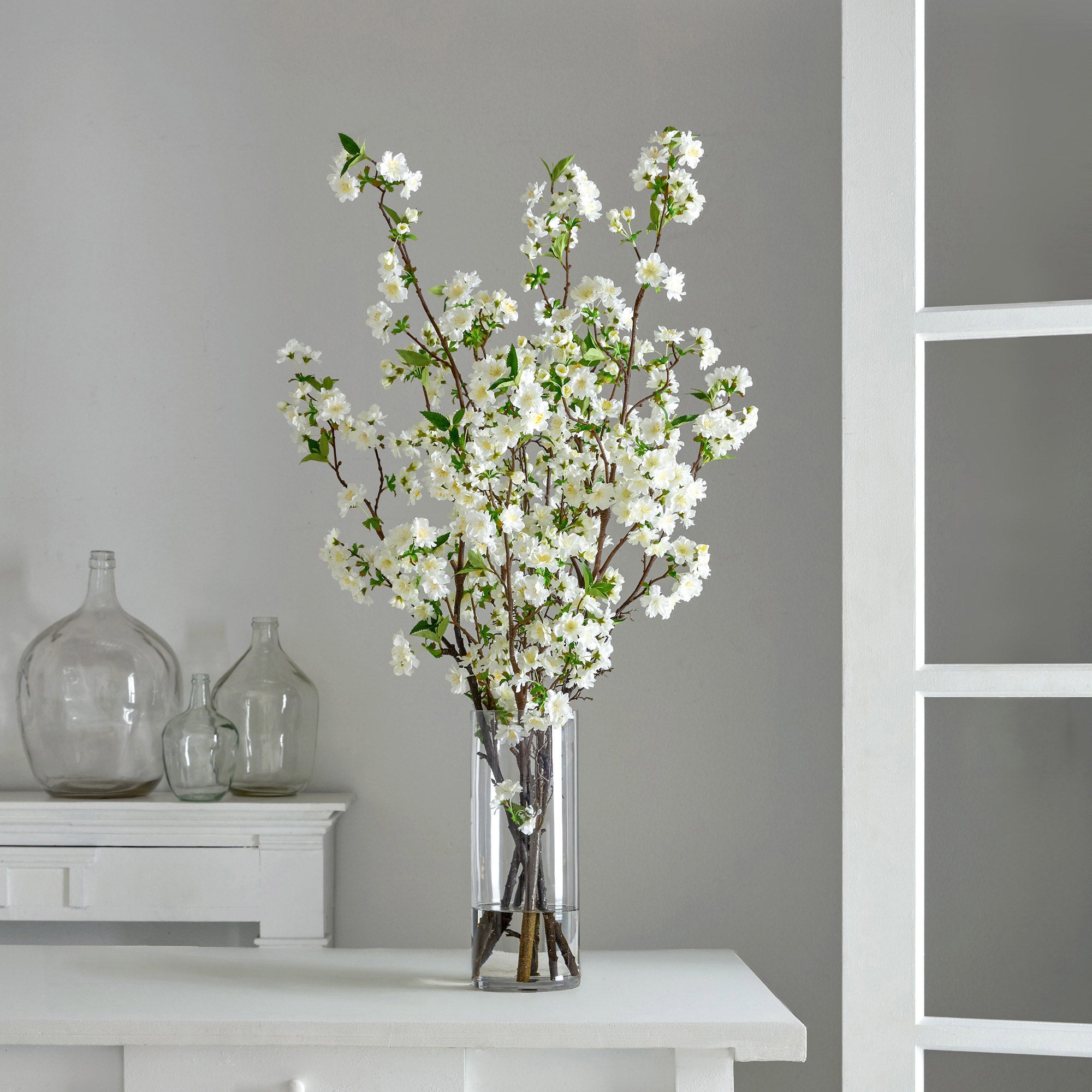 Faux 44” Cherry Blossom Arrangement