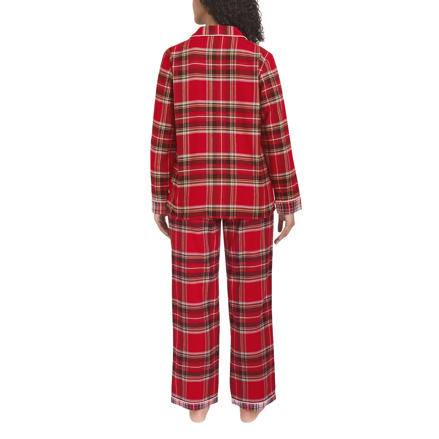 Lands' End Women's 2-piece Cotton Flannel Pajama Set