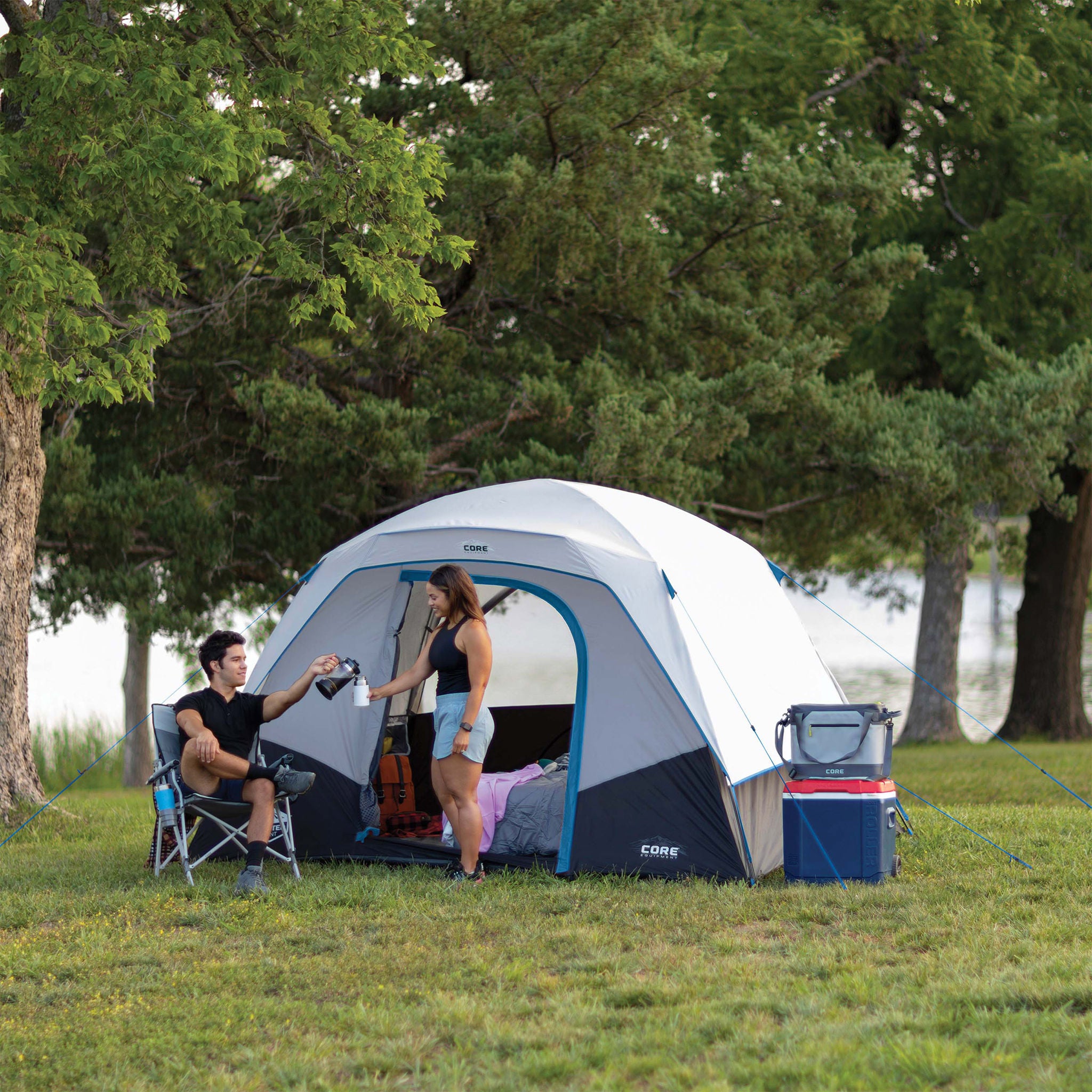 CORE 6-person Lighted Dome Tent