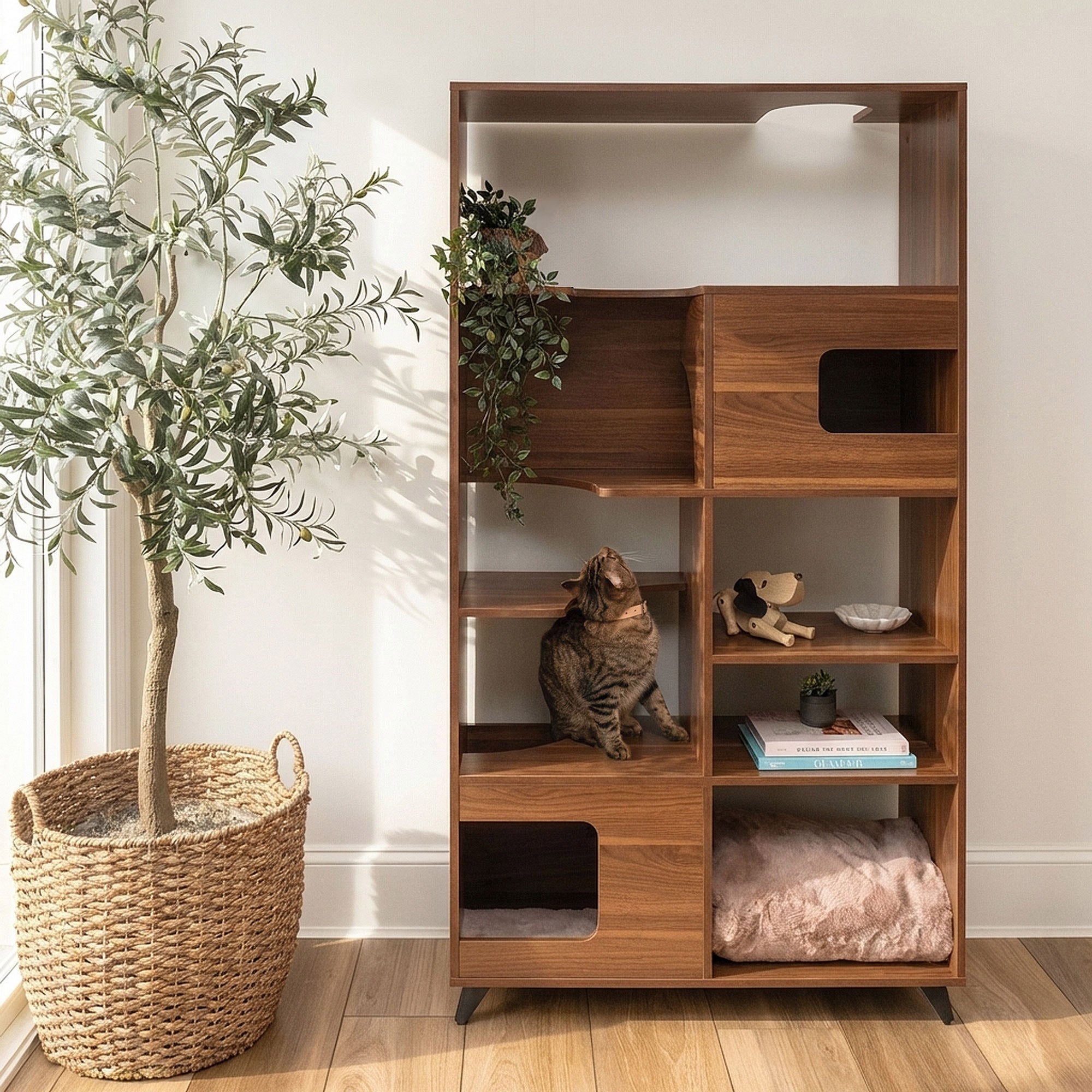 Clifford Cat Tree Bookshelf