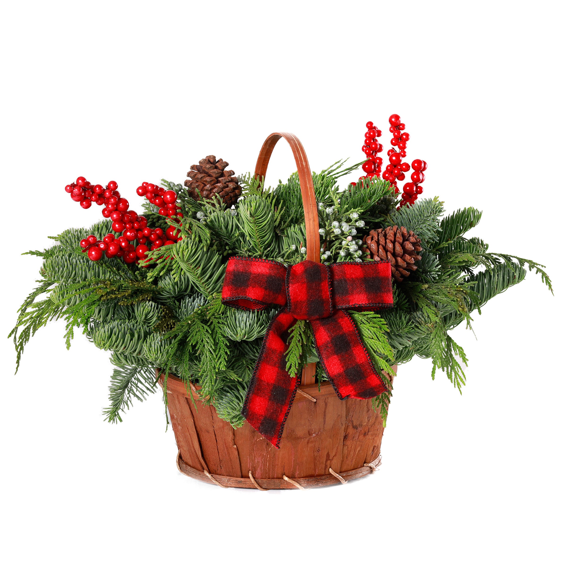 Bark Basket Centerpiece