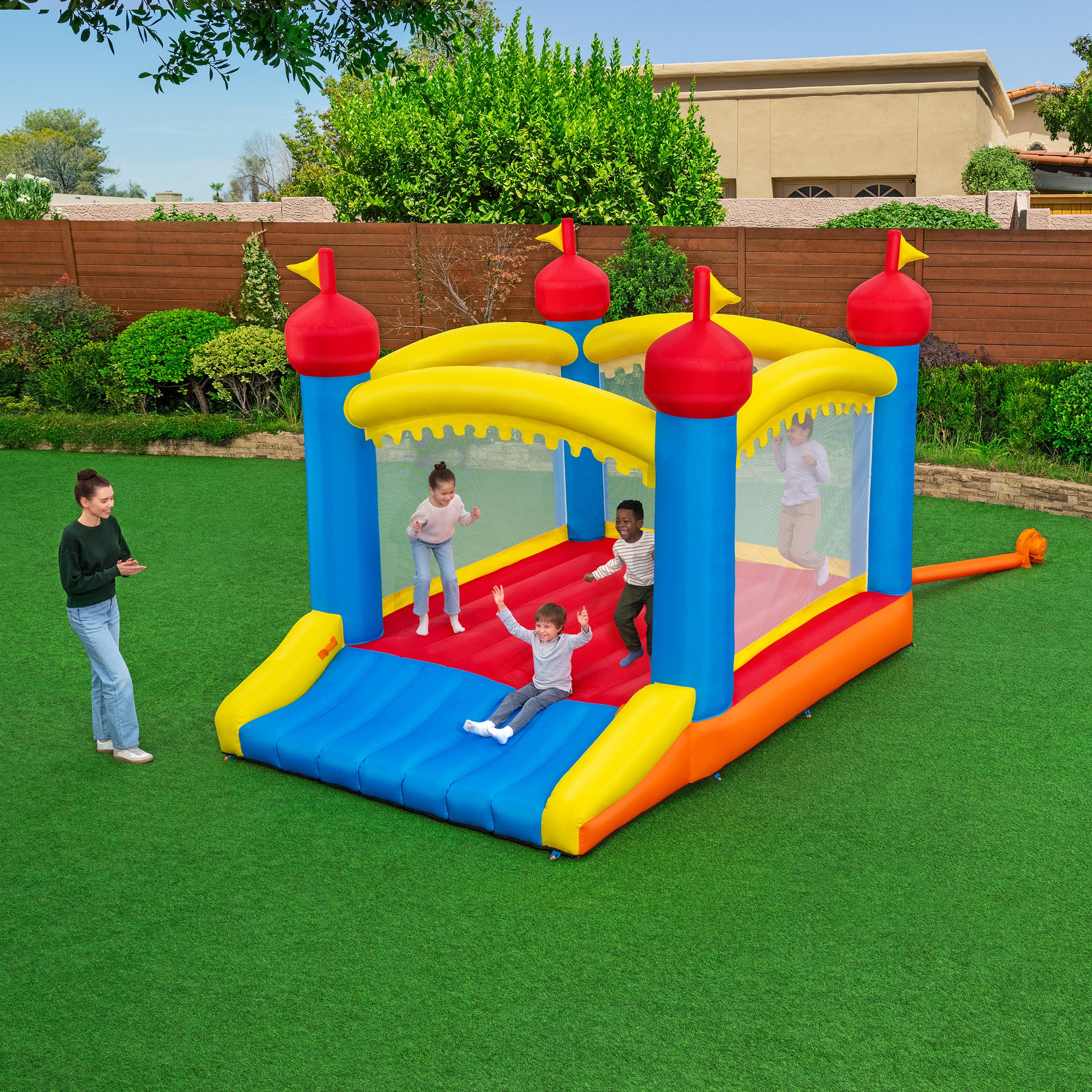 H2OGO! Castlehaven Kids Inflatable Mega Bounce House