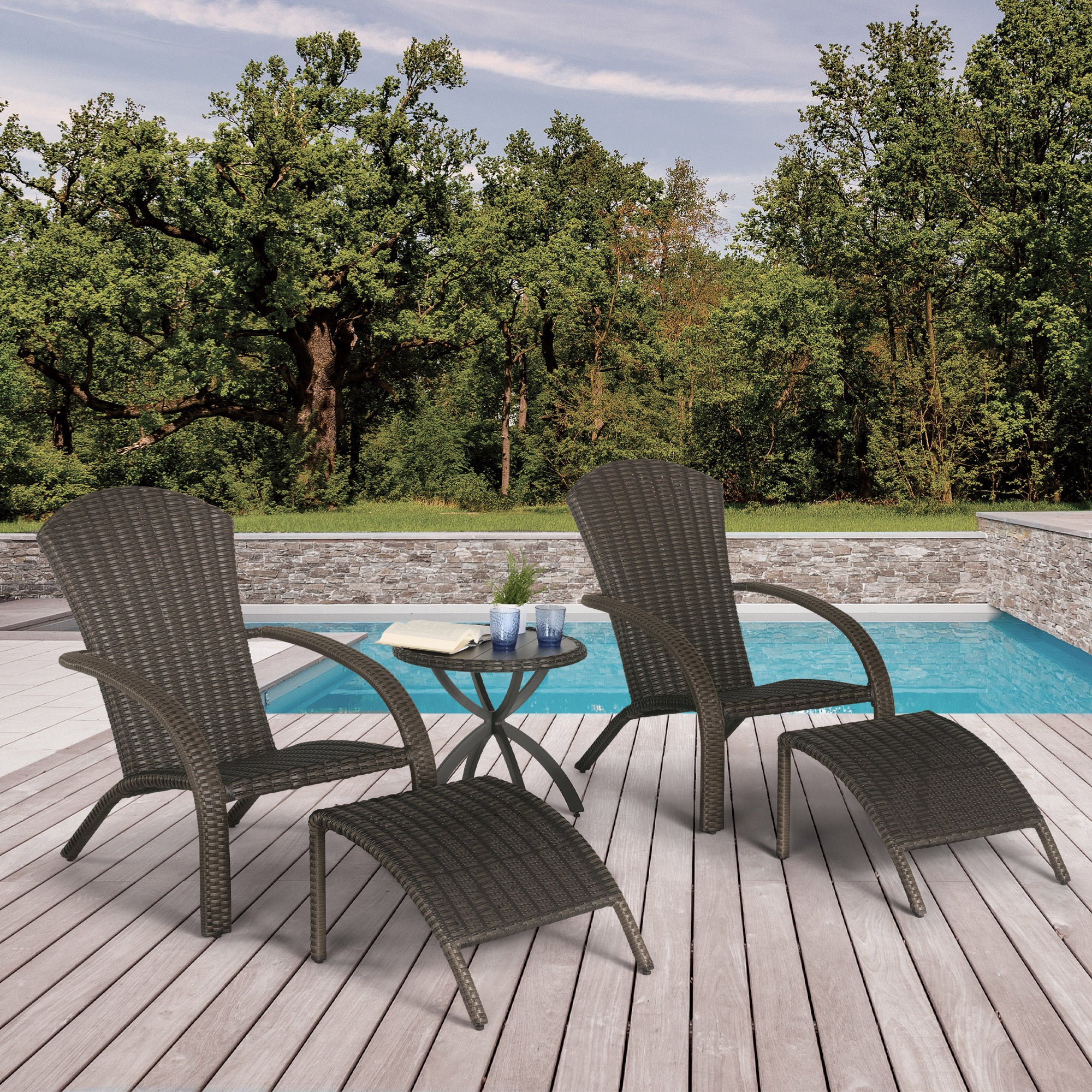 Delano 5-piece Chat Seating Set