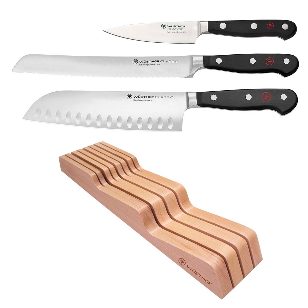 WÜSTHOF Classic 4-piece Prep Set